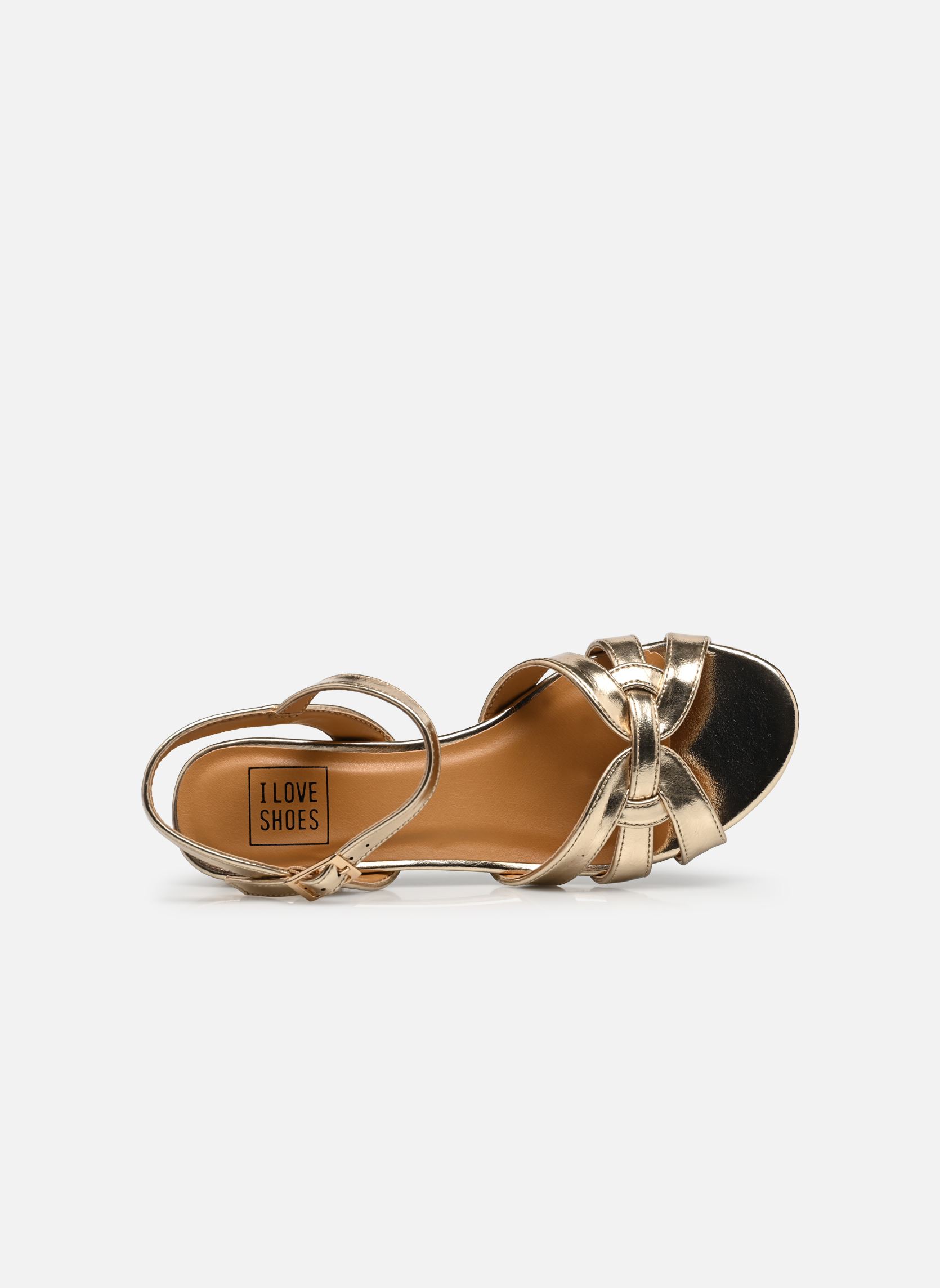 Sandalen Sandales DIWANA damen gold und bronze I Love Shoes Sandalen Sandales DIWANA damen gold und bronze DORÉ