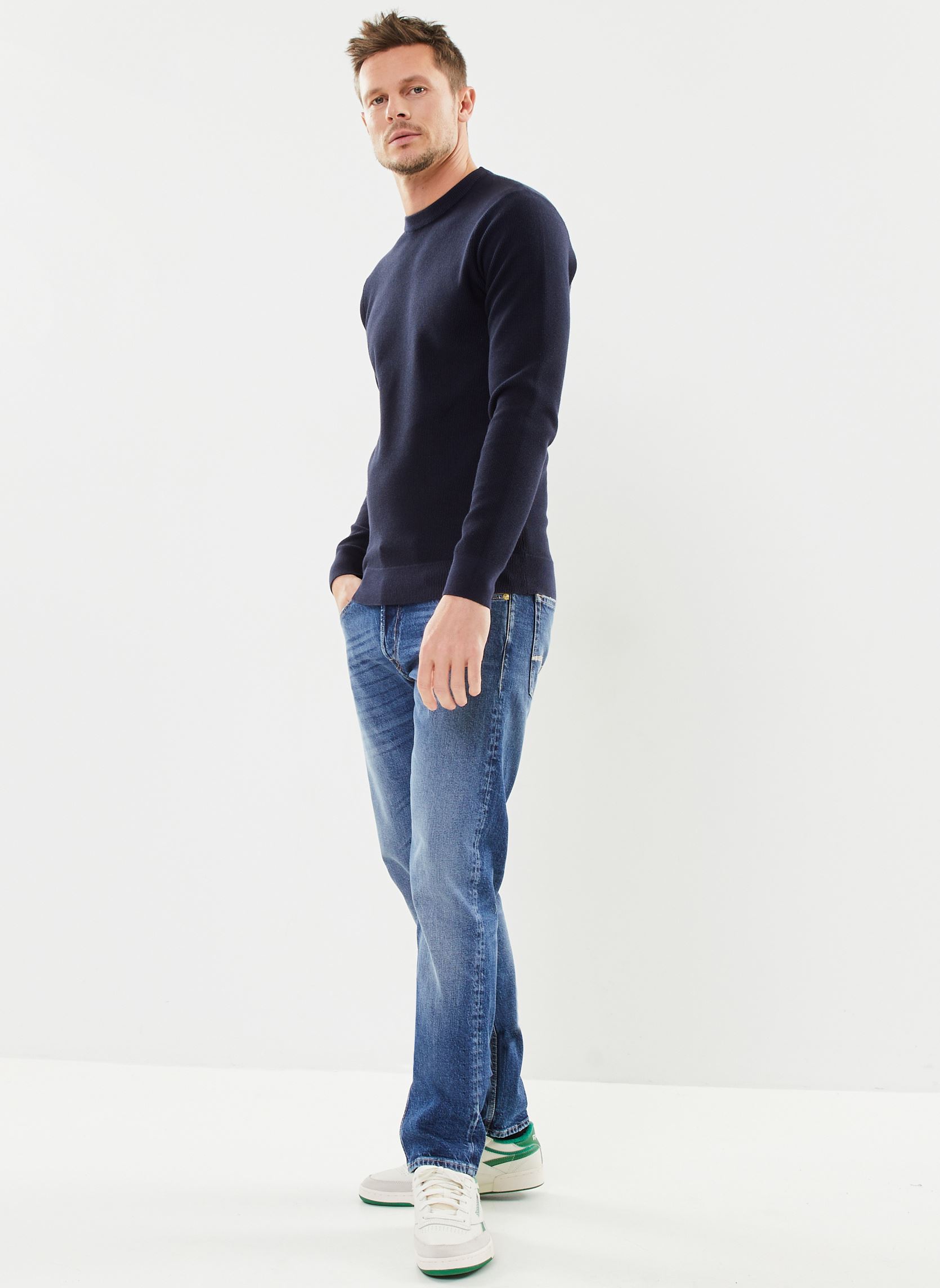 Pulls GHARRY homme bleu Marvin&Co Pulls GHARRY homme bleu Sky captain