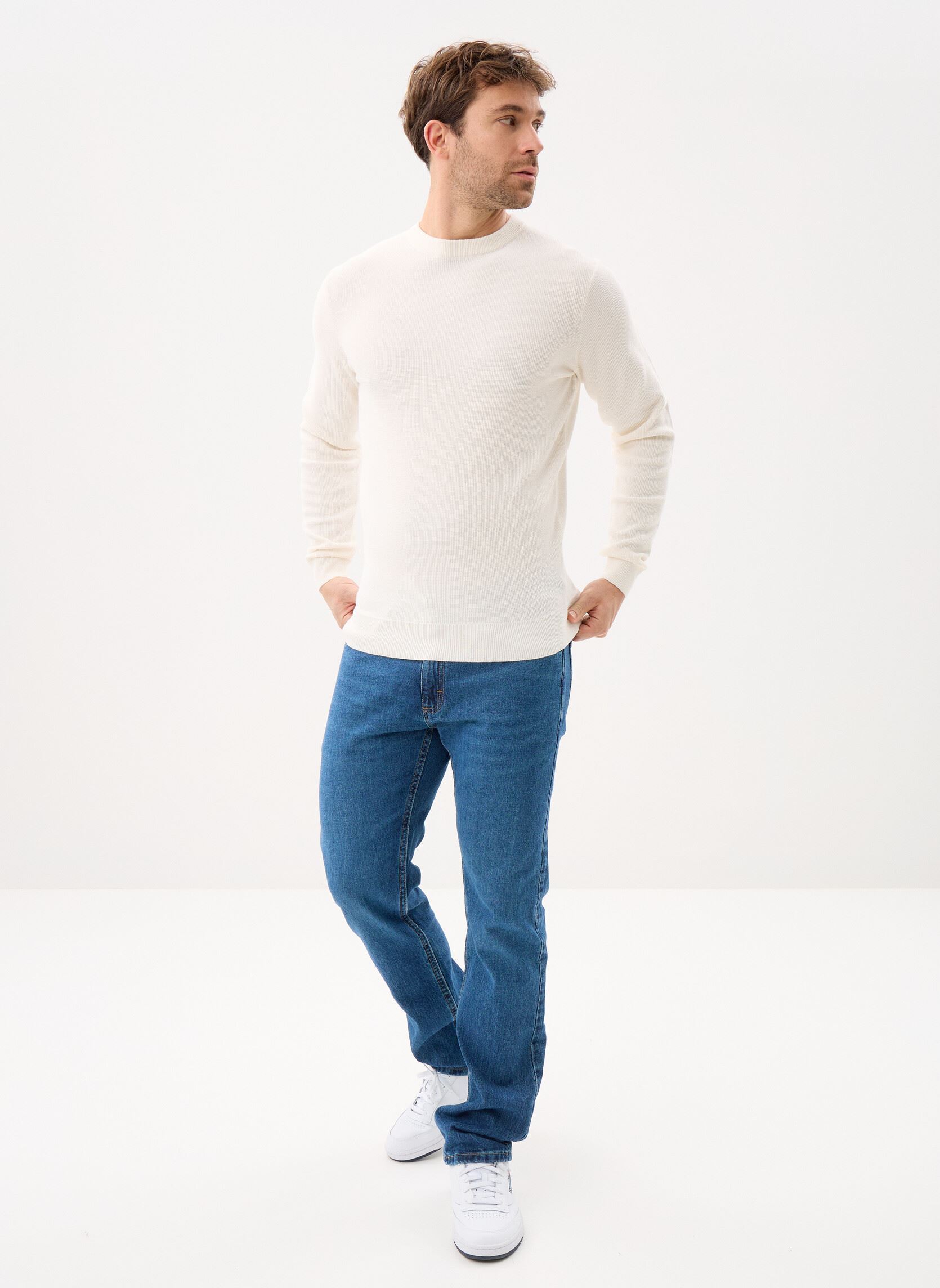 Pulls GHARRY homme blanc Marvin&Co Pulls GHARRY homme blanc COCONUT MILK