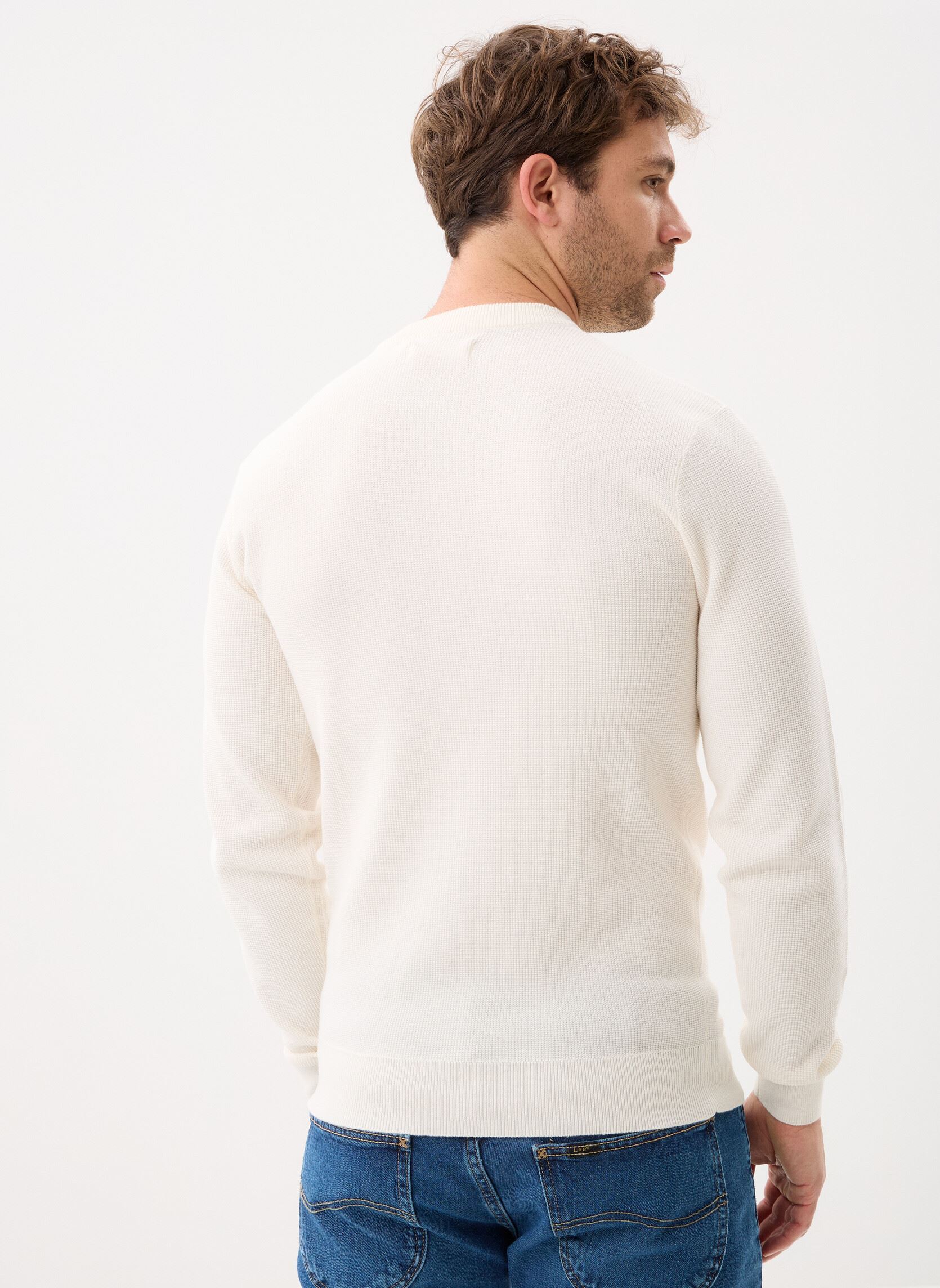 Pulls GHARRY homme blanc Marvin&Co Pulls GHARRY homme blanc COCONUT MILK