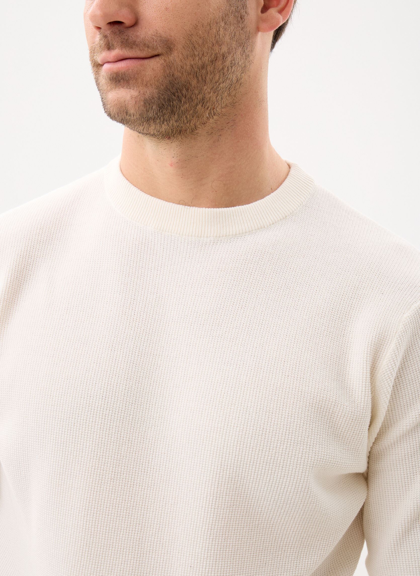 Pulls GHARRY homme blanc Marvin&Co Pulls GHARRY homme blanc COCONUT MILK