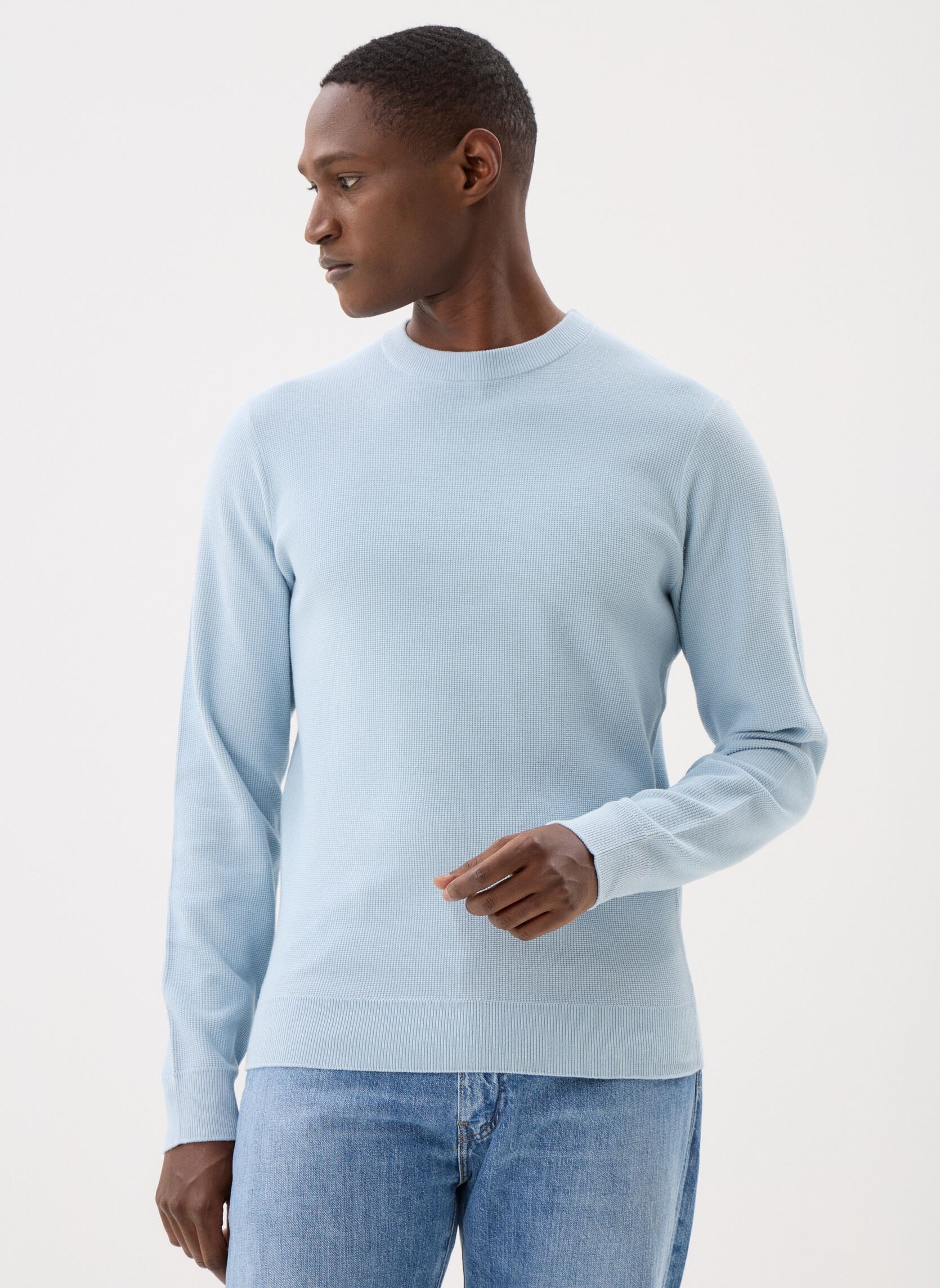 Truien GHARRY heren blauw Marvin&Co Truien GHARRY heren blauw Skyway