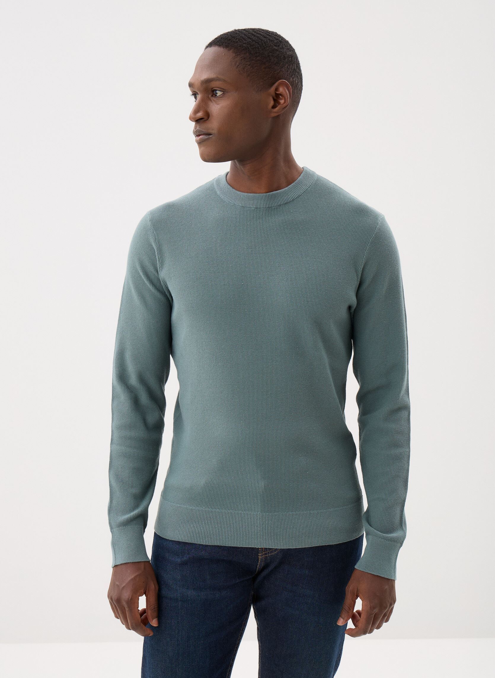 Pulls GHARRY homme vert Marvin&Co Pulls GHARRY homme vert STORM SEA