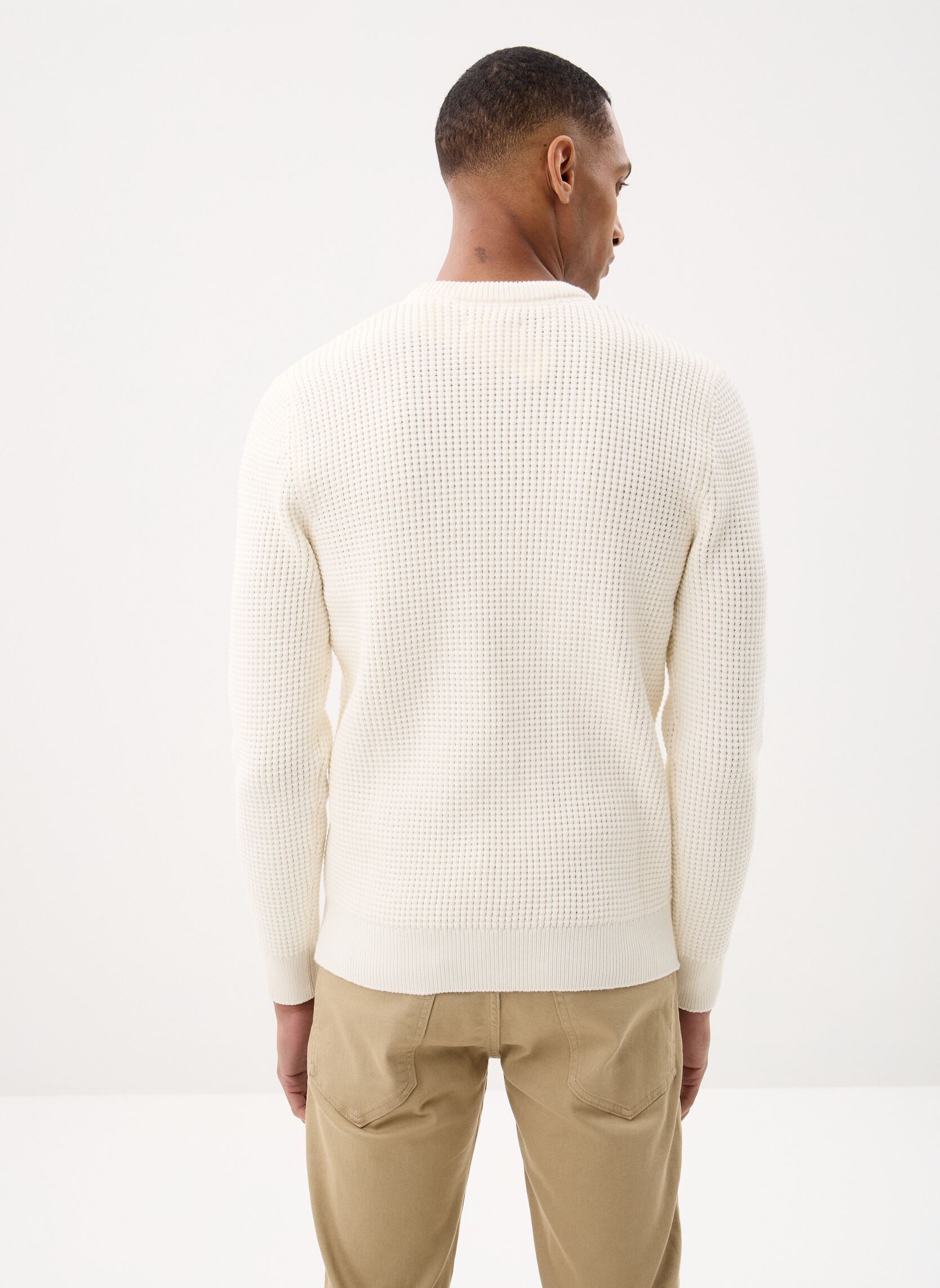 Pulls GROMAIN homme blanc Marvin&Co Pulls GROMAIN homme blanc COCONUT MILK