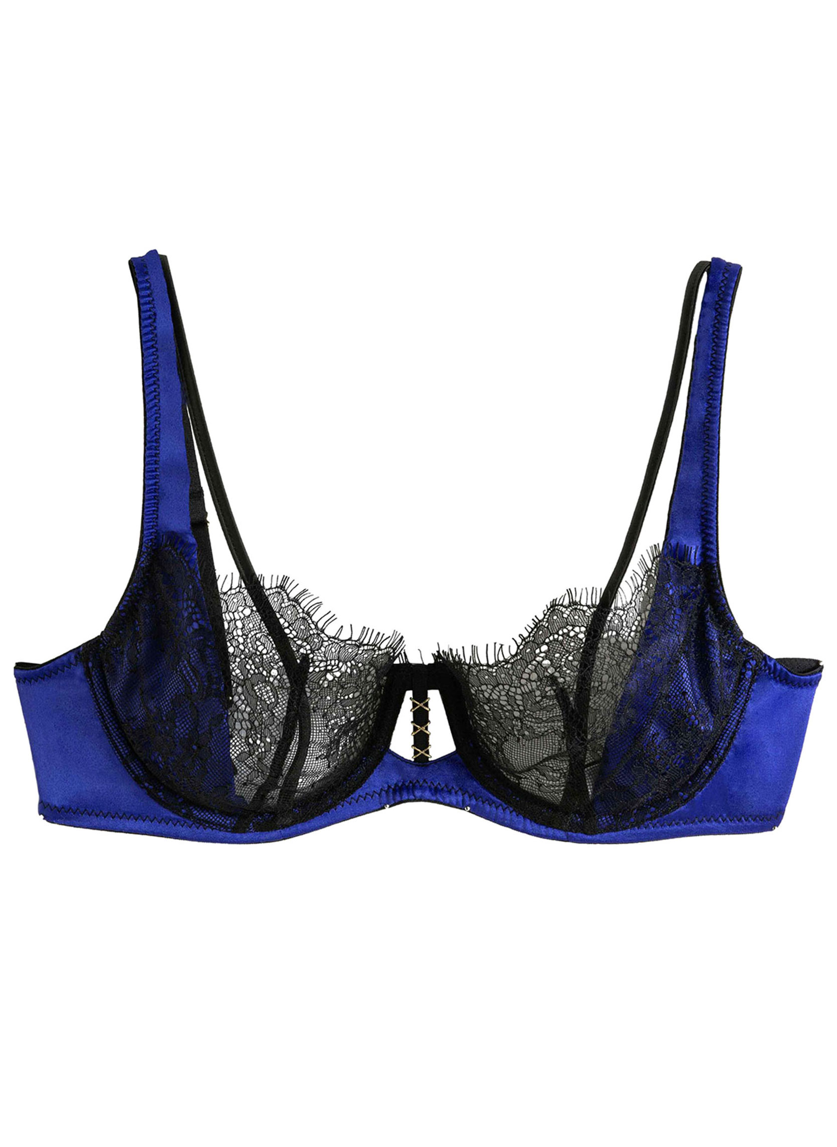 Brassières Soutien-gorge à armatures bleu Illégal femme bleu Pomm'Poire Brassières Soutien-gorge à armatures bleu Illégal femme bleu Bleu