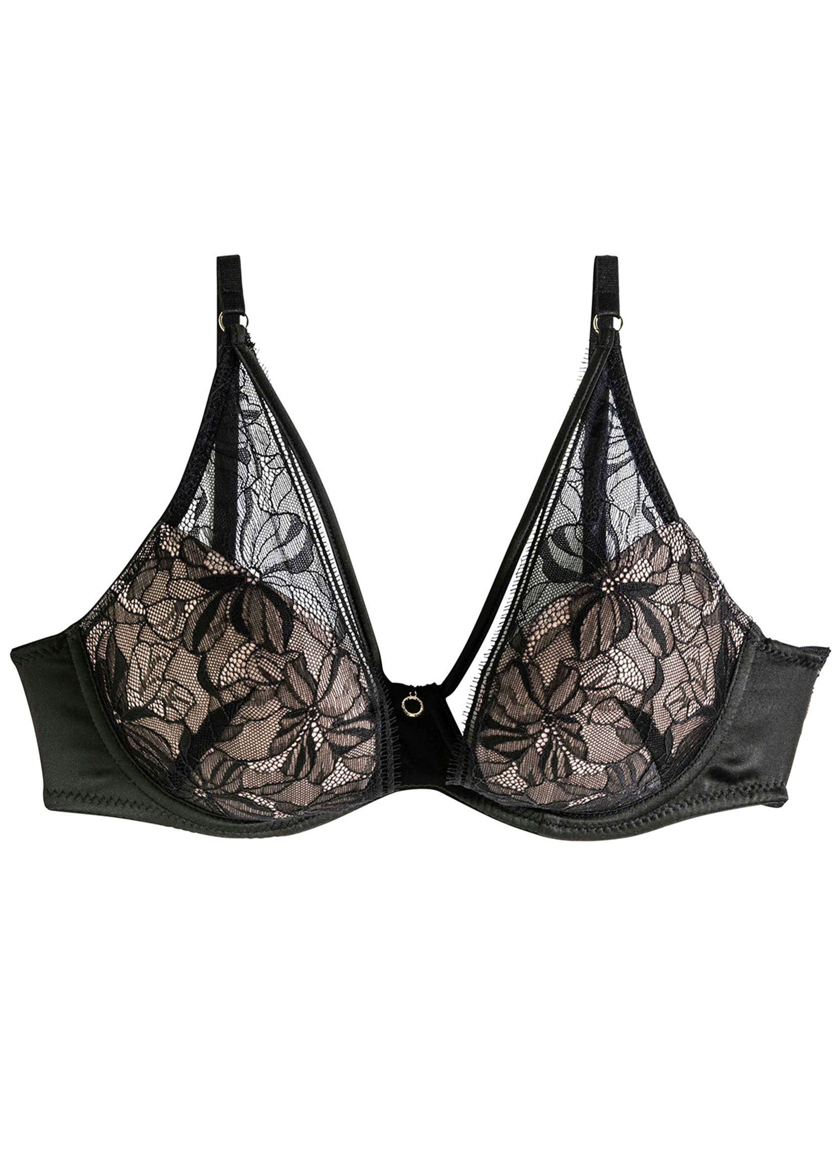 Brassières Soutien-gorge ampliforme coque moulée noir Dédale femme noir Pomm'Poire Brassières Soutien-gorge ampliforme coque moulée noir Dédale femme noir Noir