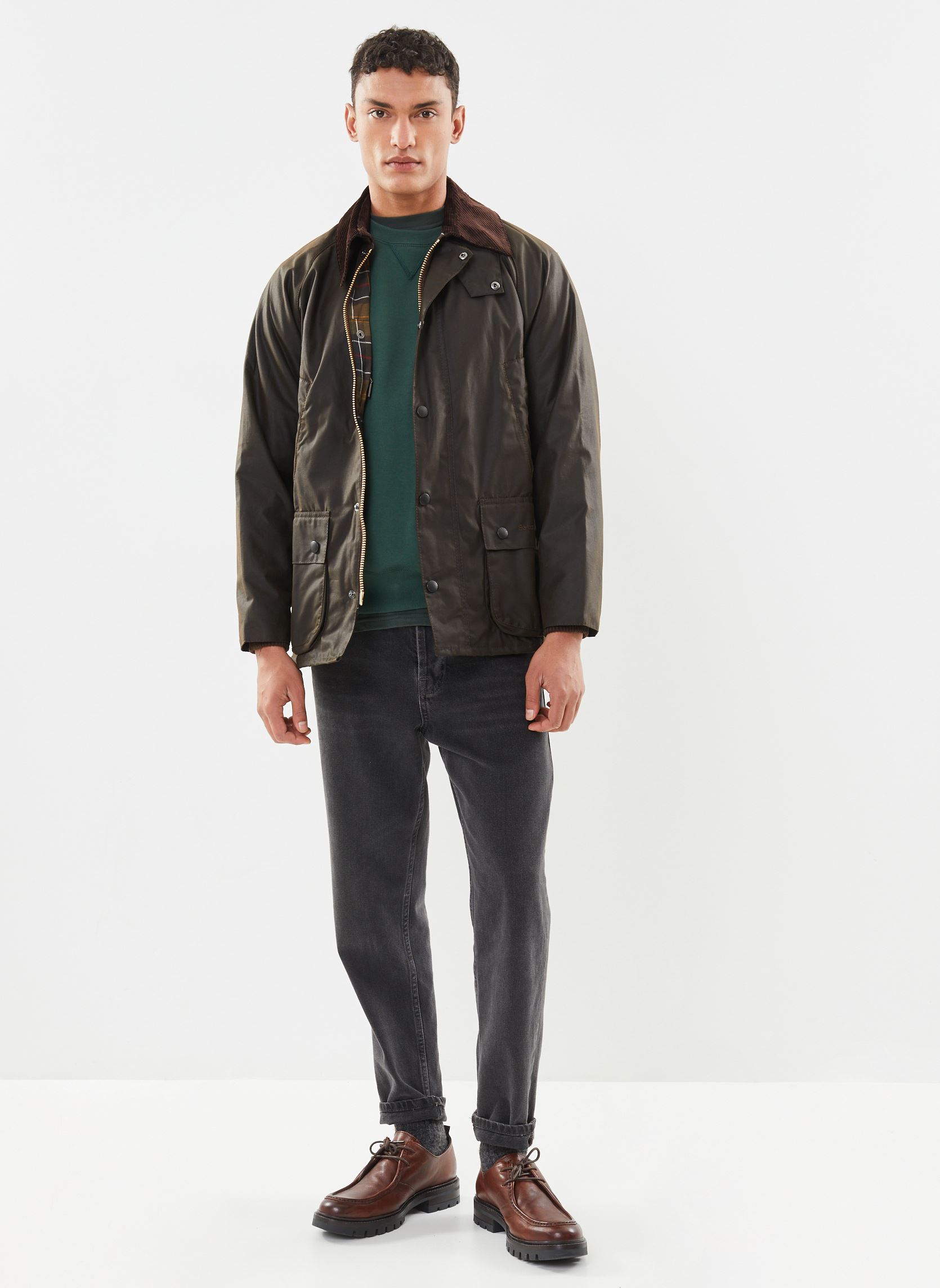 Parkas Bedale Wax Jacket herren grün Barbour Parkas Bedale Wax Jacket herren grün OLIVE