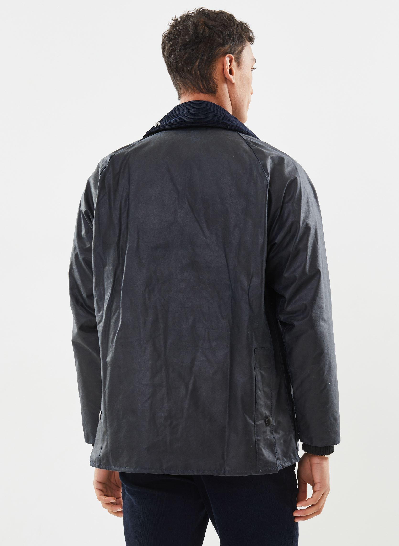 Winterjas Bedale Wax Jacket heren blauw Barbour Winterjas Bedale Wax Jacket heren blauw NAVY