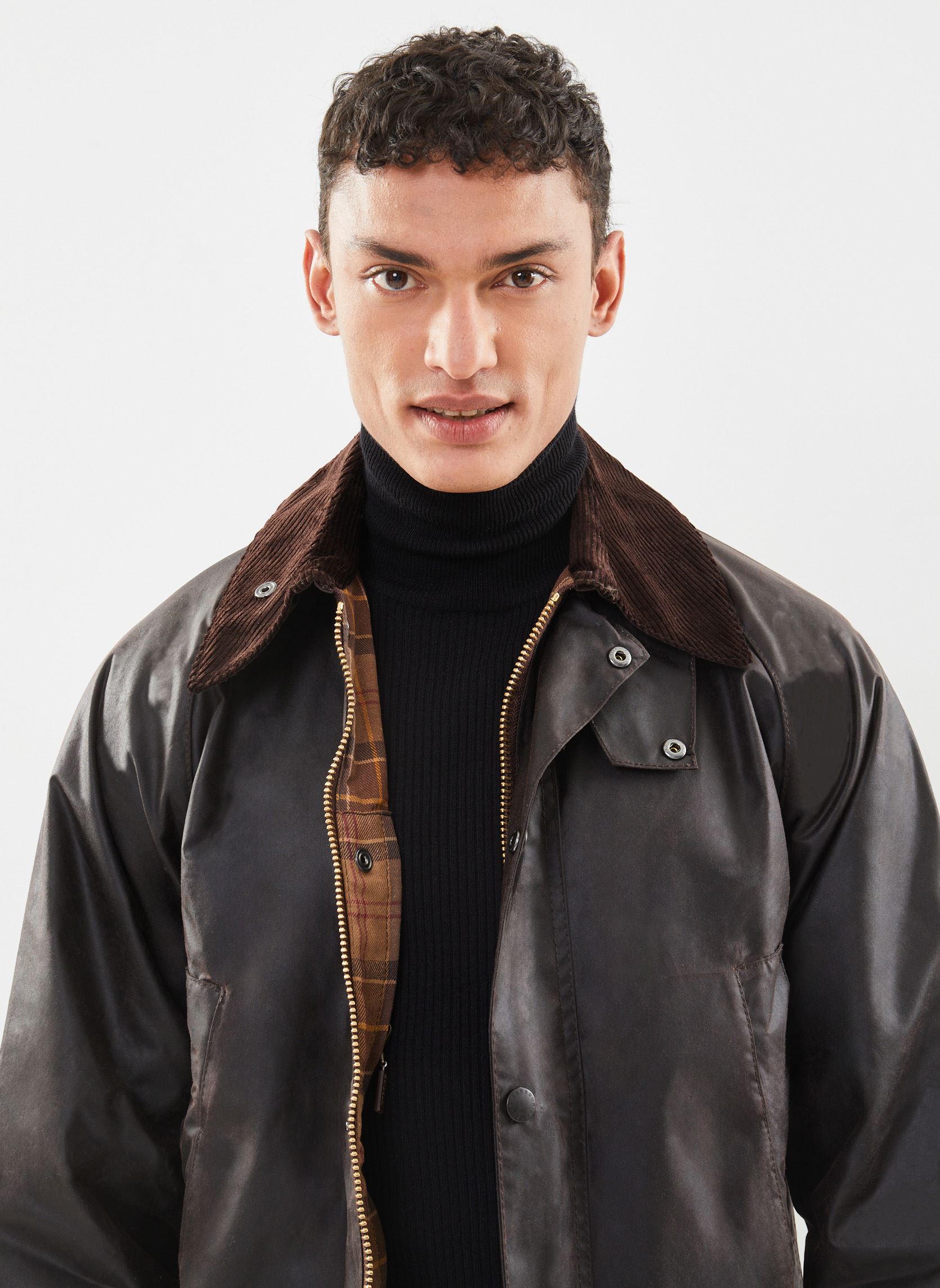Parkas Bedale Wax Jacket herren braun Barbour Parkas Bedale Wax Jacket herren braun RUSTIC