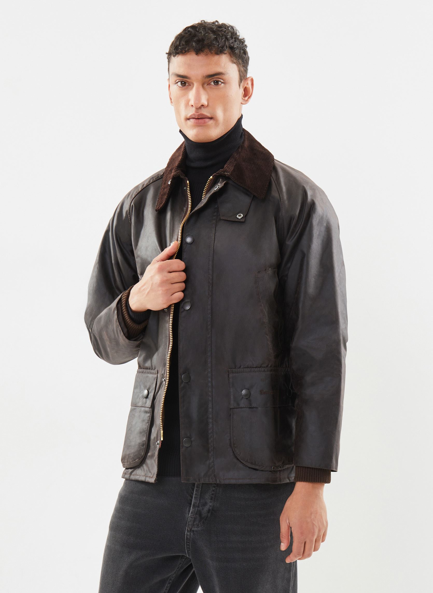 Parkas Bedale Wax Jacket herren braun Barbour Parkas Bedale Wax Jacket herren braun RUSTIC