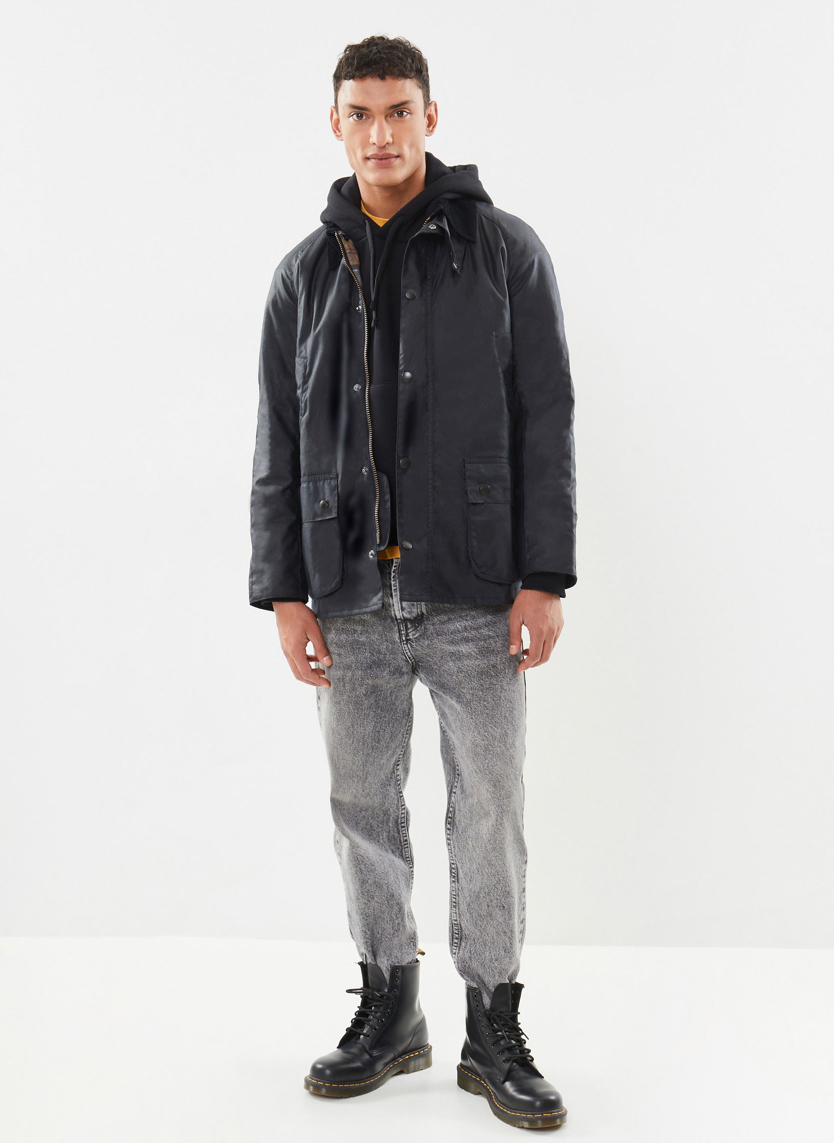 Parkas Barbour Ashby Wax Jacket herren blau Barbour Parkas Barbour Ashby Wax Jacket herren blau NAVY