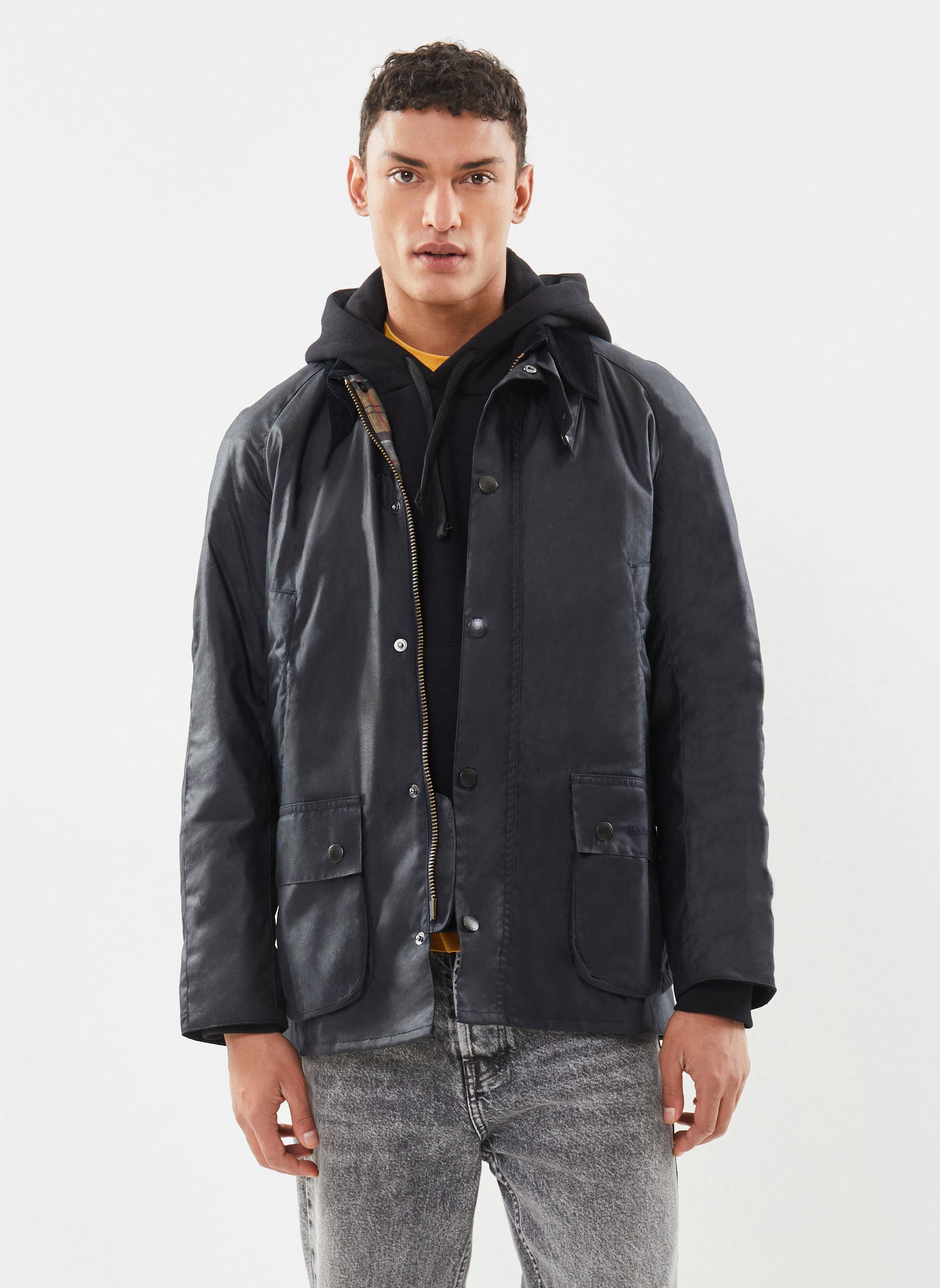 Parkas Barbour Ashby Wax Jacket herren blau Barbour Parkas Barbour Ashby Wax Jacket herren blau NAVY