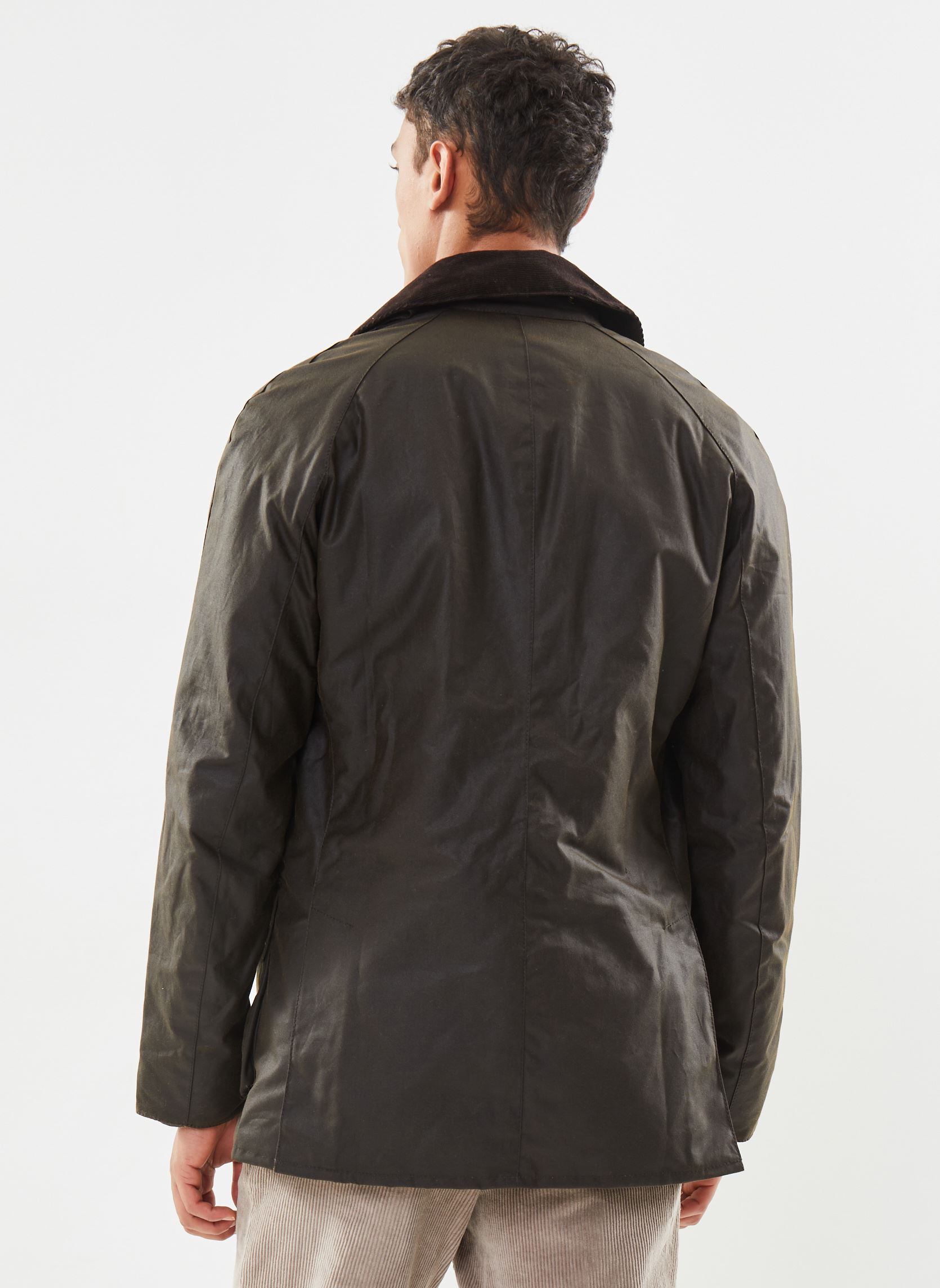 Parkas Barbour Ashby Wax Jacket homme vert Barbour Parkas Barbour Ashby Wax Jacket homme vert OLIVE