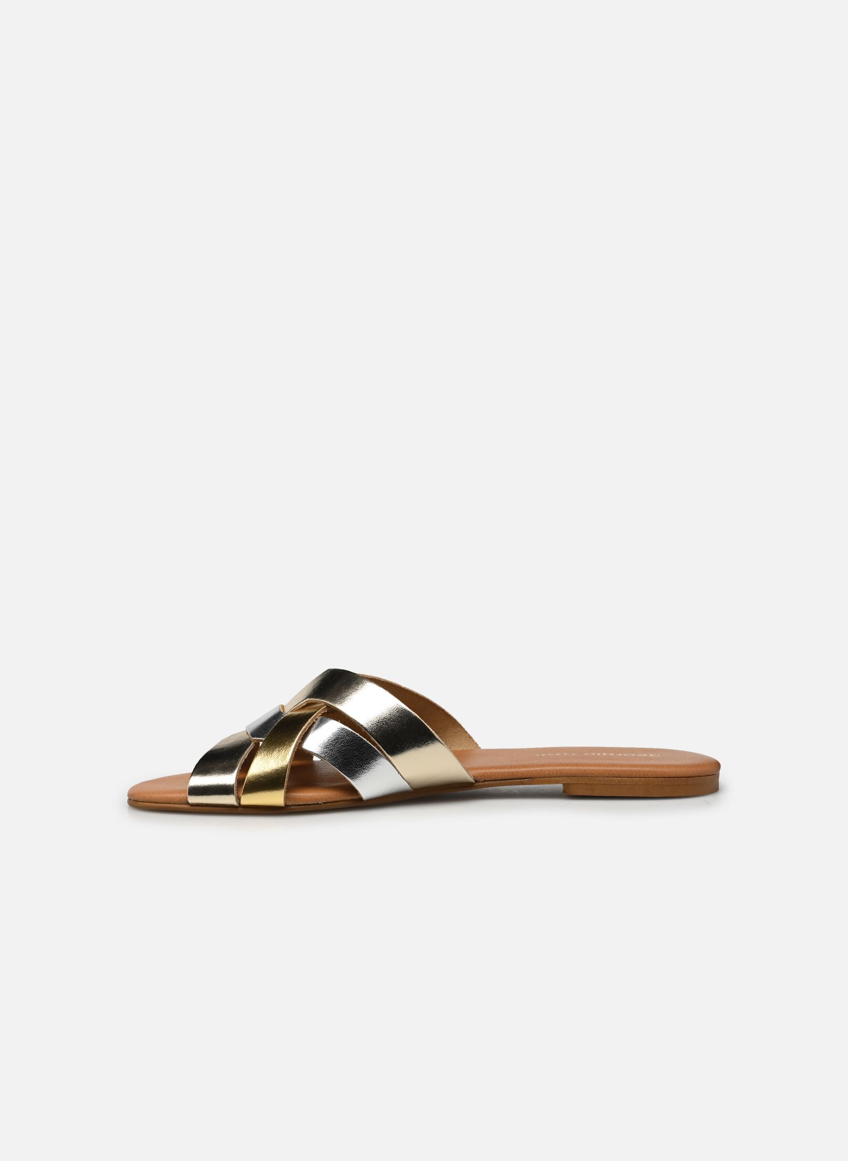 Mules Dialla - mules femme or et bronze Georgia Rose Mules Dialla - mules femme or et bronze OR ET BRONZE