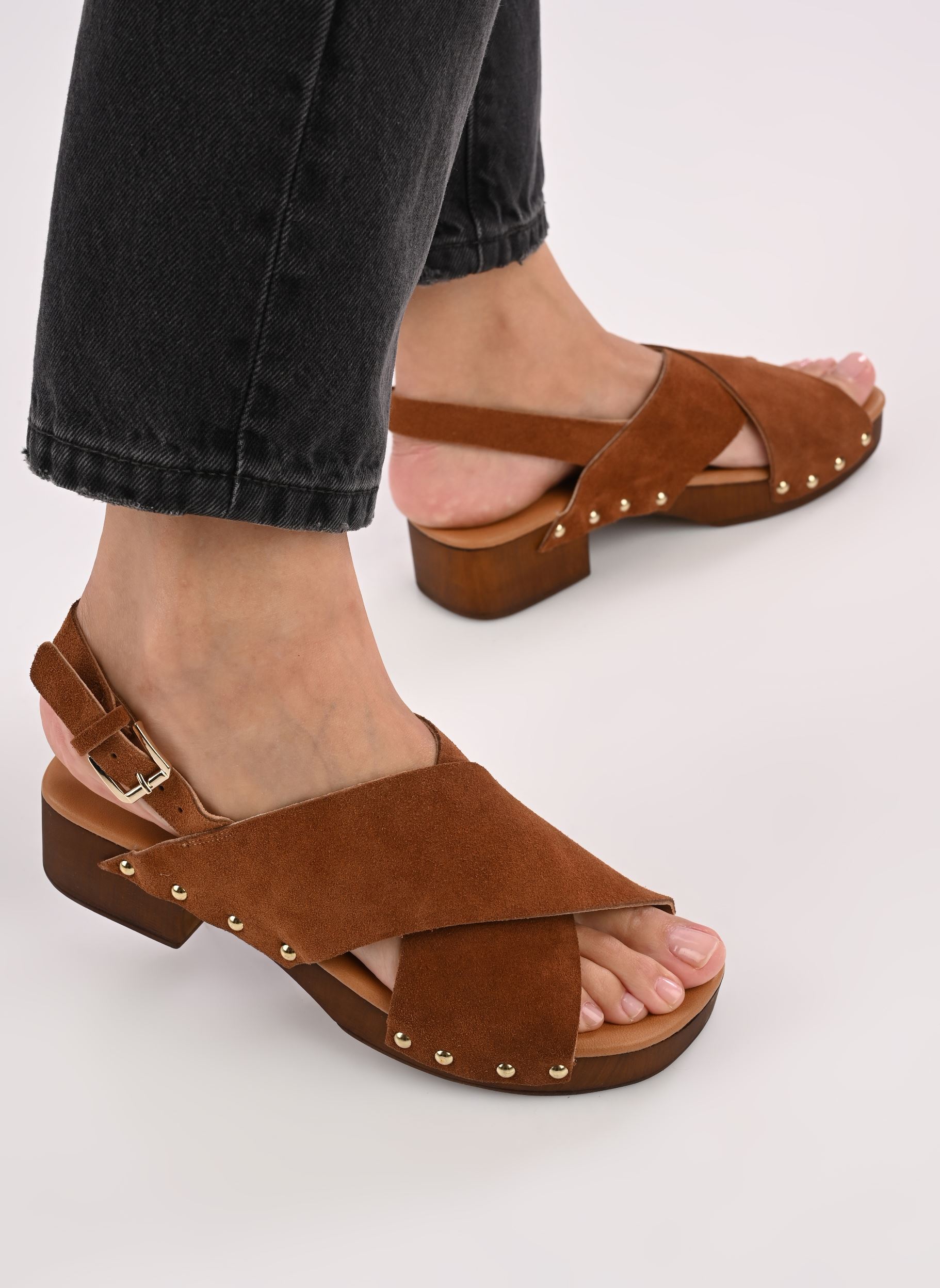 Flache Sandalen Dalia - sandales damen braun Georgia Rose Flache Sandalen Dalia - sandales damen braun COGNAC