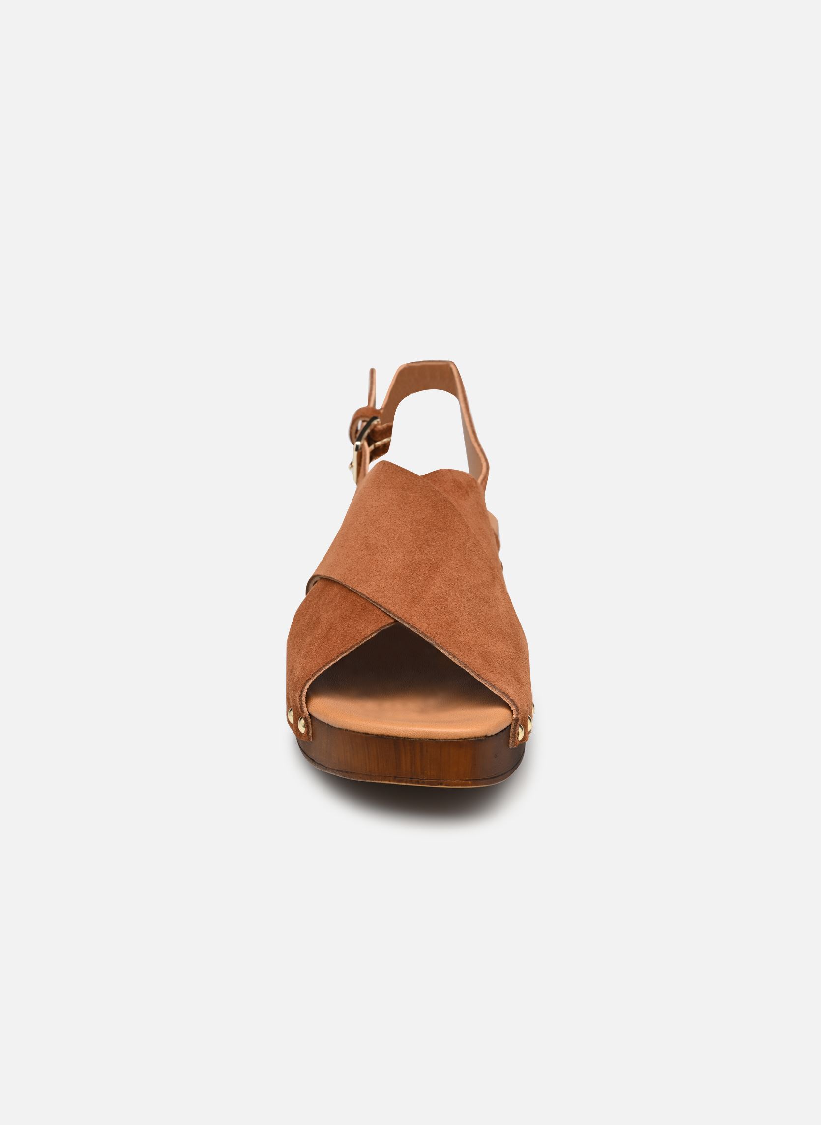 Flache Sandalen Dalia - sandales damen braun Georgia Rose Flache Sandalen Dalia - sandales damen braun COGNAC