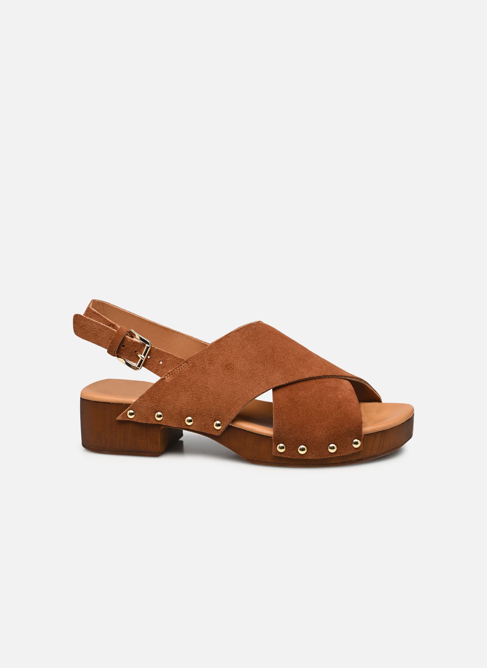 Flache Sandalen Dalia - sandales damen braun Georgia Rose Flache Sandalen Dalia - sandales damen braun COGNAC