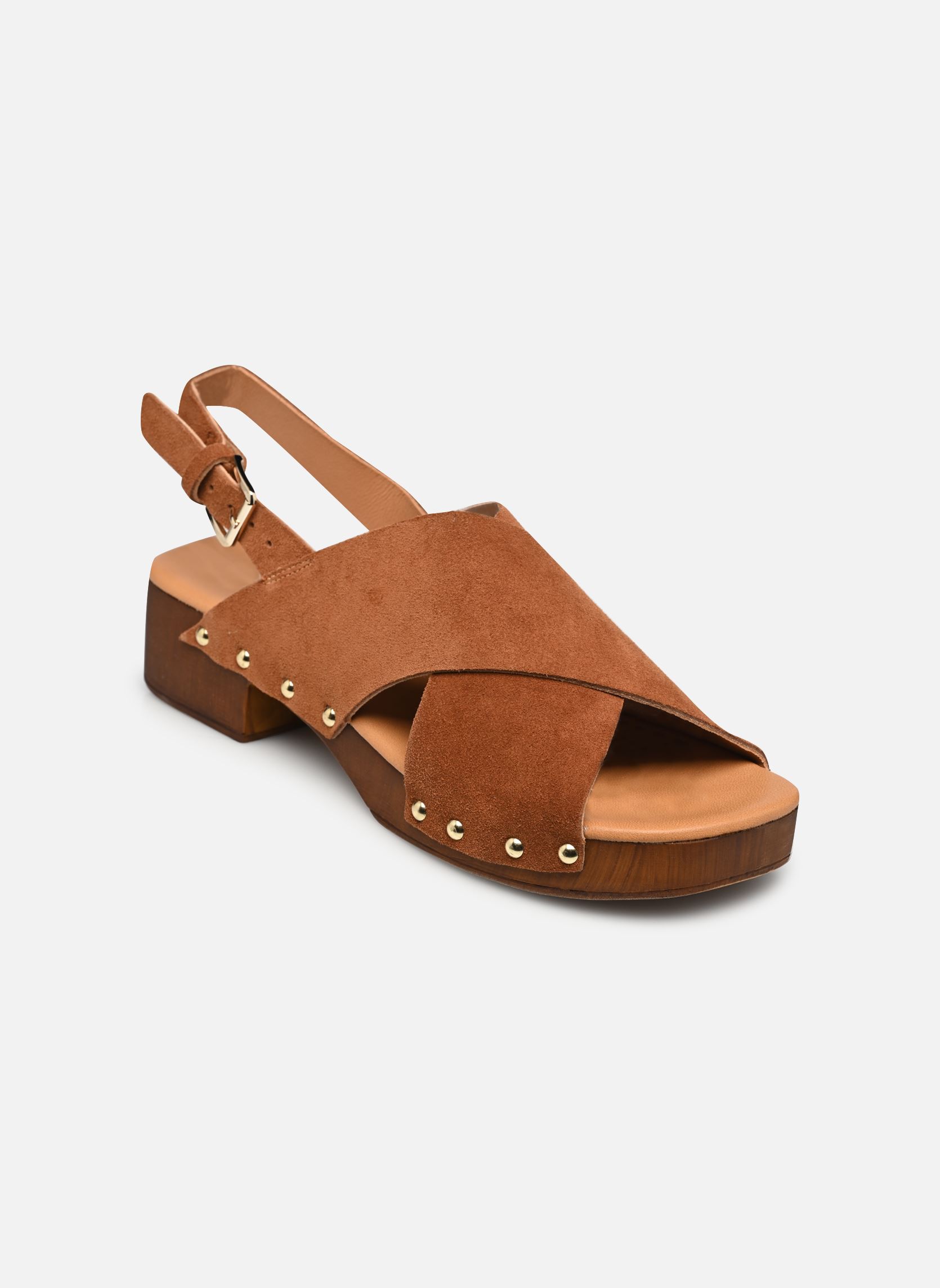 Flache Sandalen Dalia - sandales damen braun Georgia Rose Flache Sandalen Dalia - sandales damen braun COGNAC