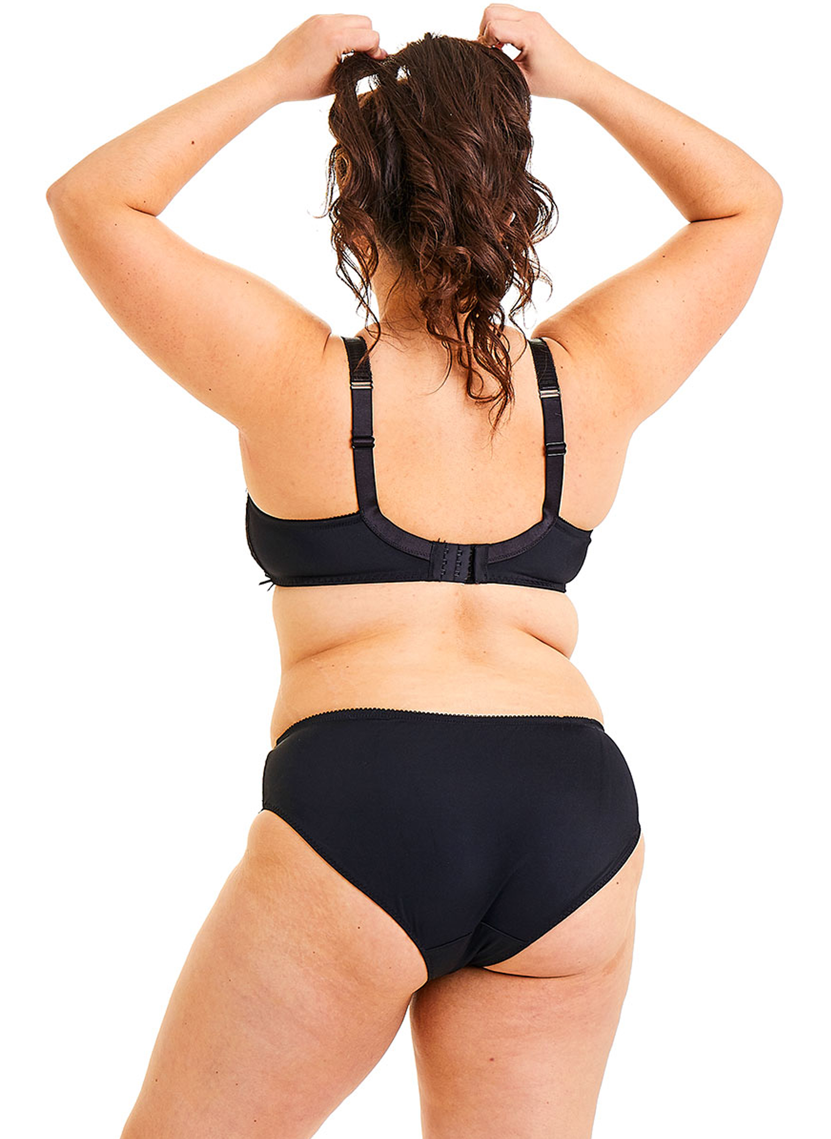 Brassières Soutien-gorge souple grand maintien noir Elena femme noir Pomm'Poire Brassières Soutien-gorge souple grand maintien noir Elena femme noir Noir