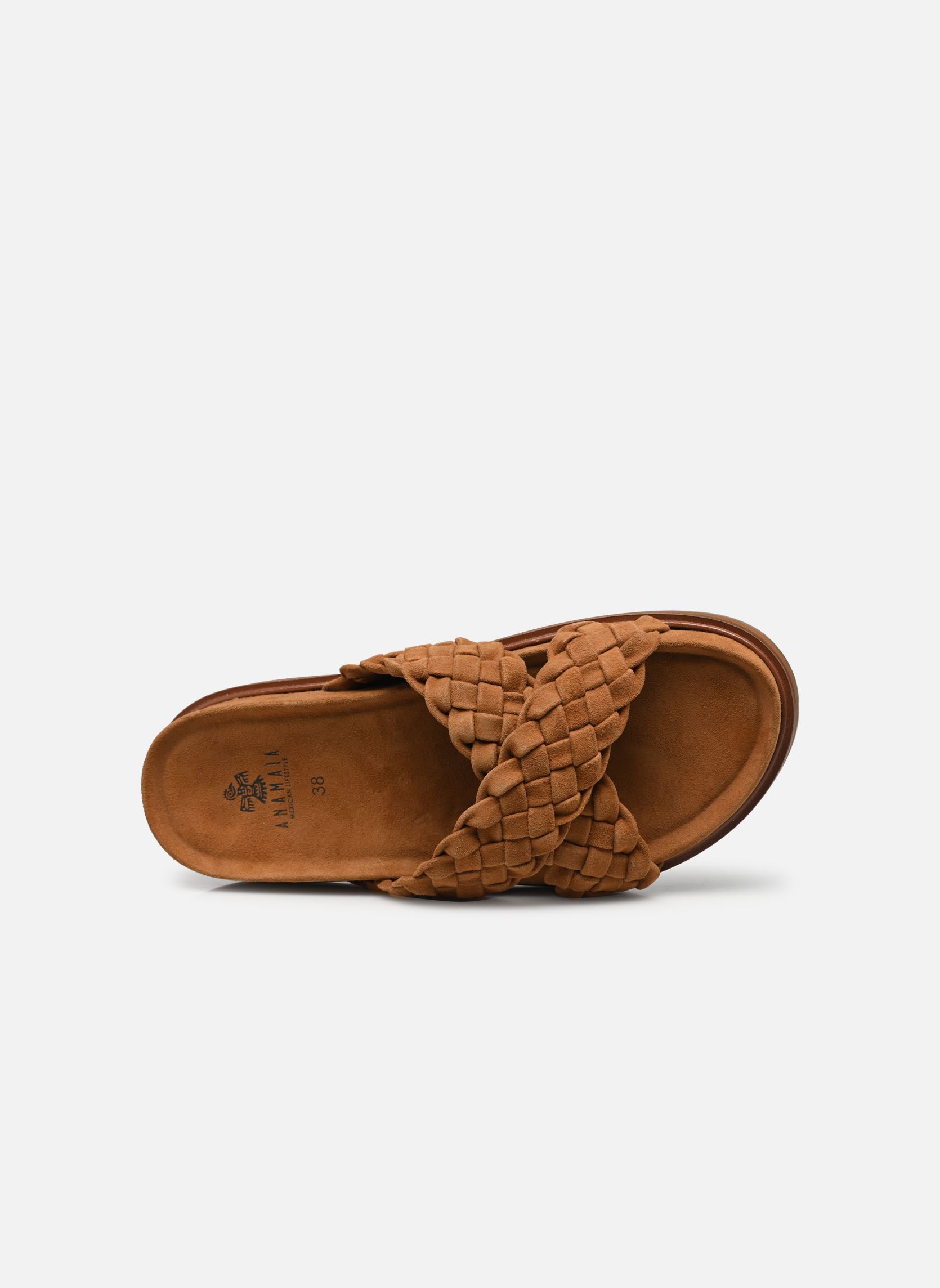 Muilen en klompen Buzz dames bruin Anamaia Muilen en klompen Buzz dames bruin TAN
