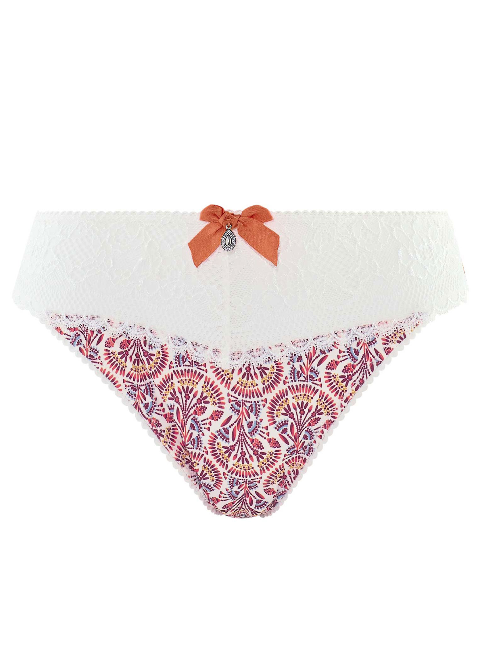 Culottes Culotte ivoire/orange Infini femme orange Pomm'Poire Culottes Culotte ivoire/orange Infini femme orange Orange
