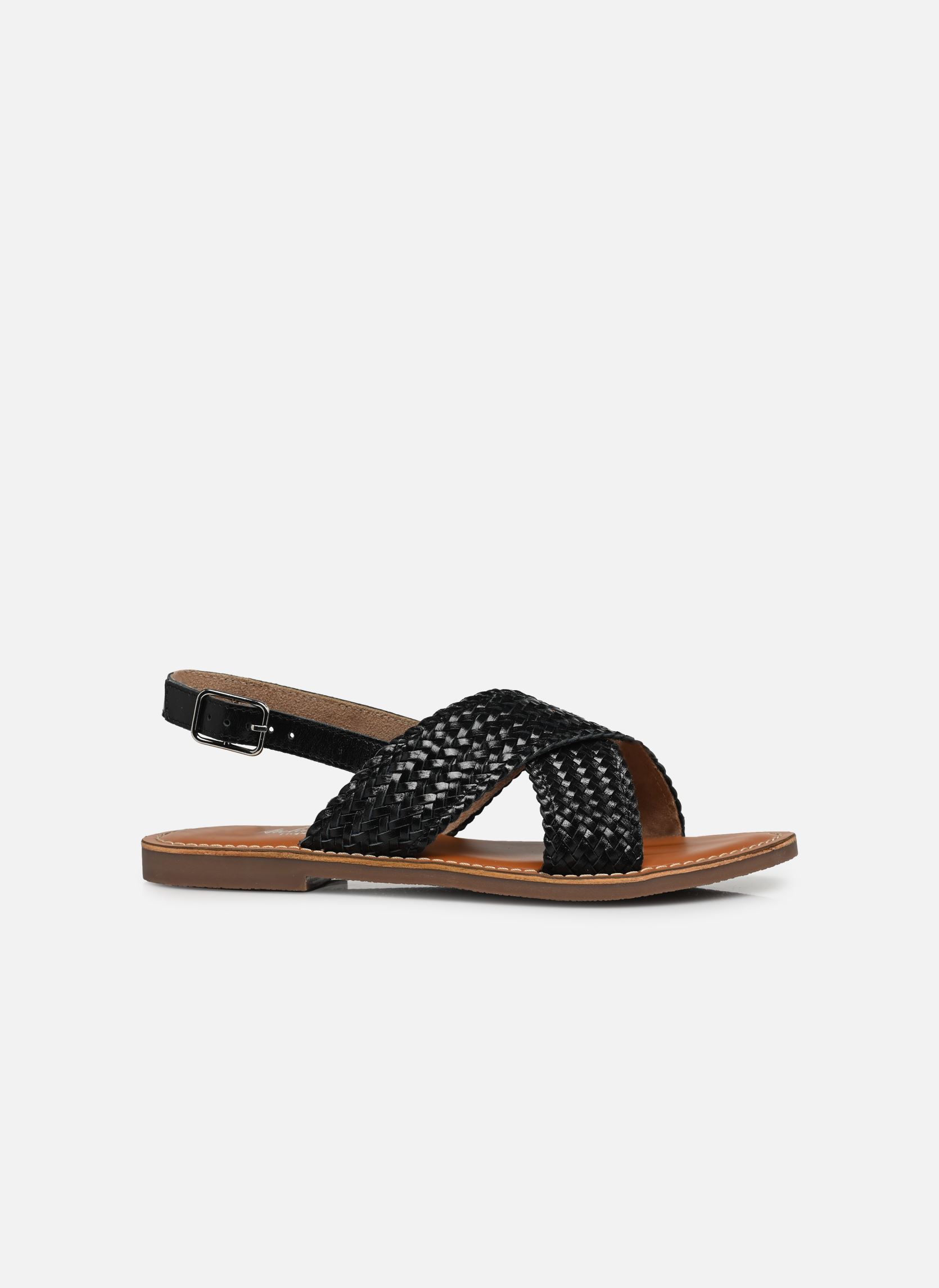 Flache Sandalen Sb 1400 Mesh damen schwarz L'Atelier Tropézien Flache Sandalen Sb 1400 Mesh damen schwarz Black Mesh