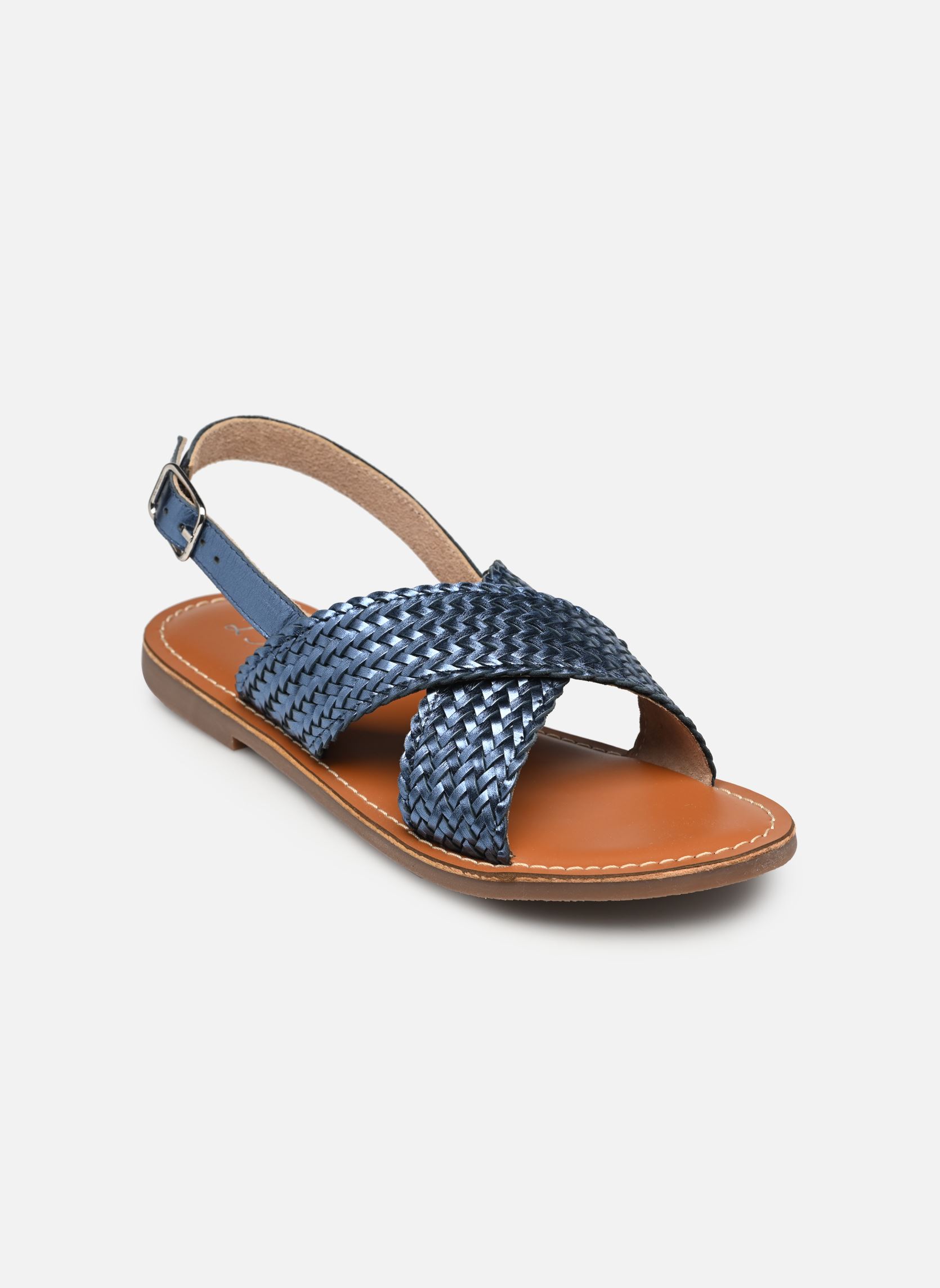 Sandalias planas Sb 1400 Mesh mujer azul L'Atelier Tropézien Sandalias planas Sb 1400 Mesh mujer azul Navy Mesh