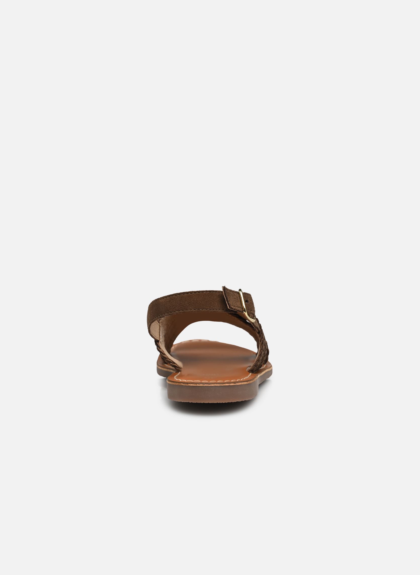Flache Sandalen Sb 1400 Mesh damen grün L'Atelier Tropézien Flache Sandalen Sb 1400 Mesh damen grün KAKI MESH