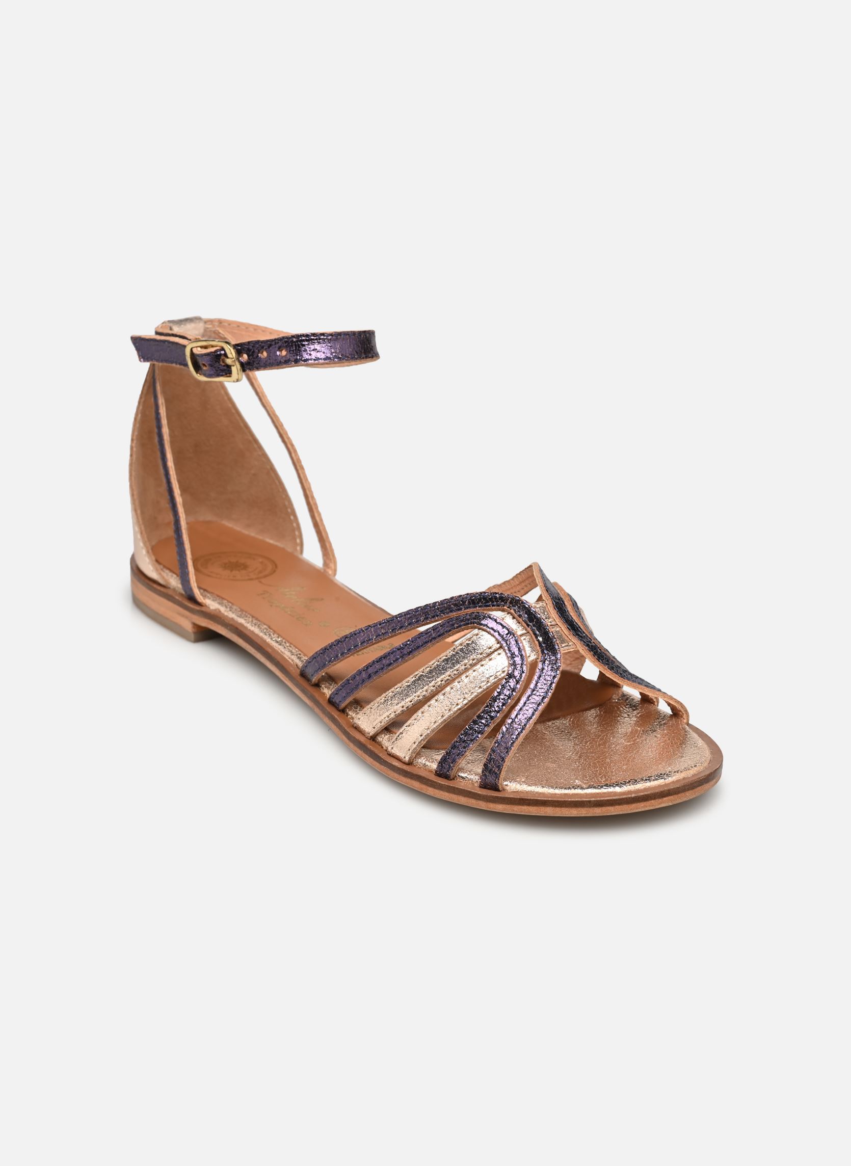 Sandalias planas Il 103 mujer multicolor L'Atelier Tropézien Sandalias planas Il 103 mujer multicolor Blue