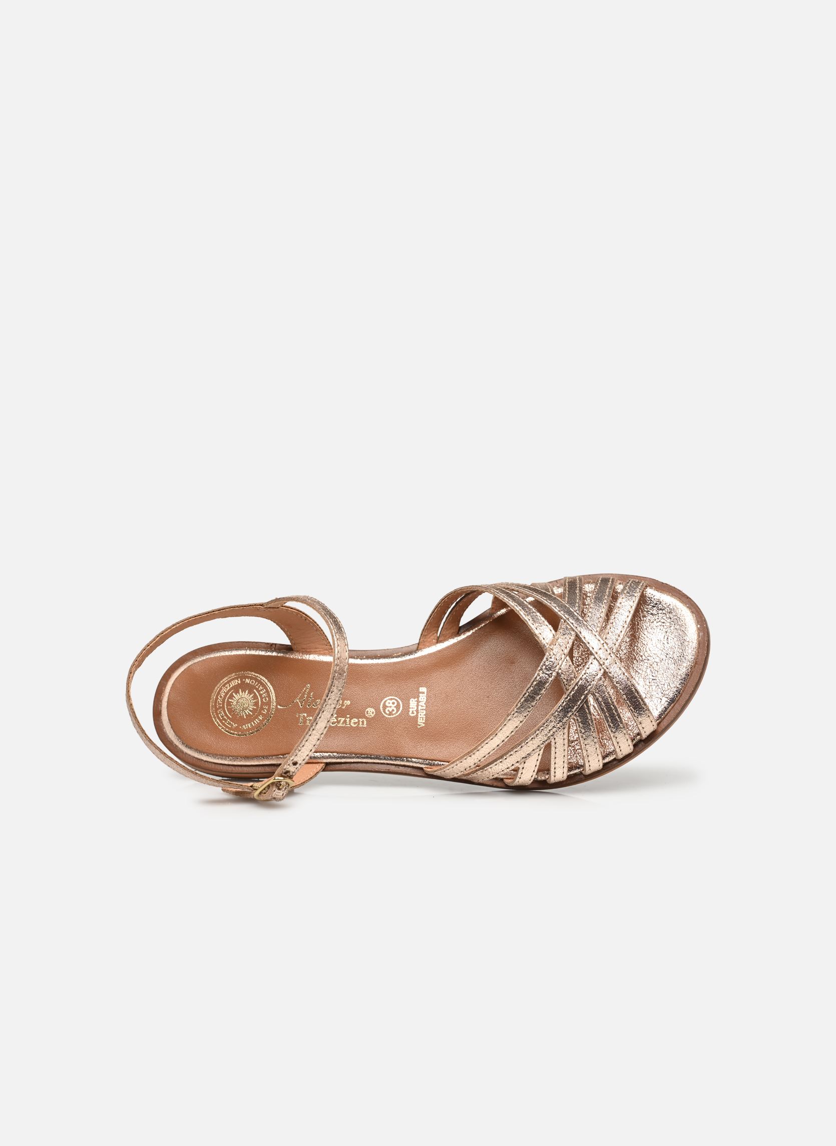 Sandalen Il 102 damen gold und bronze L'Atelier Tropézien Sandalen Il 102 damen gold und bronze GOLD