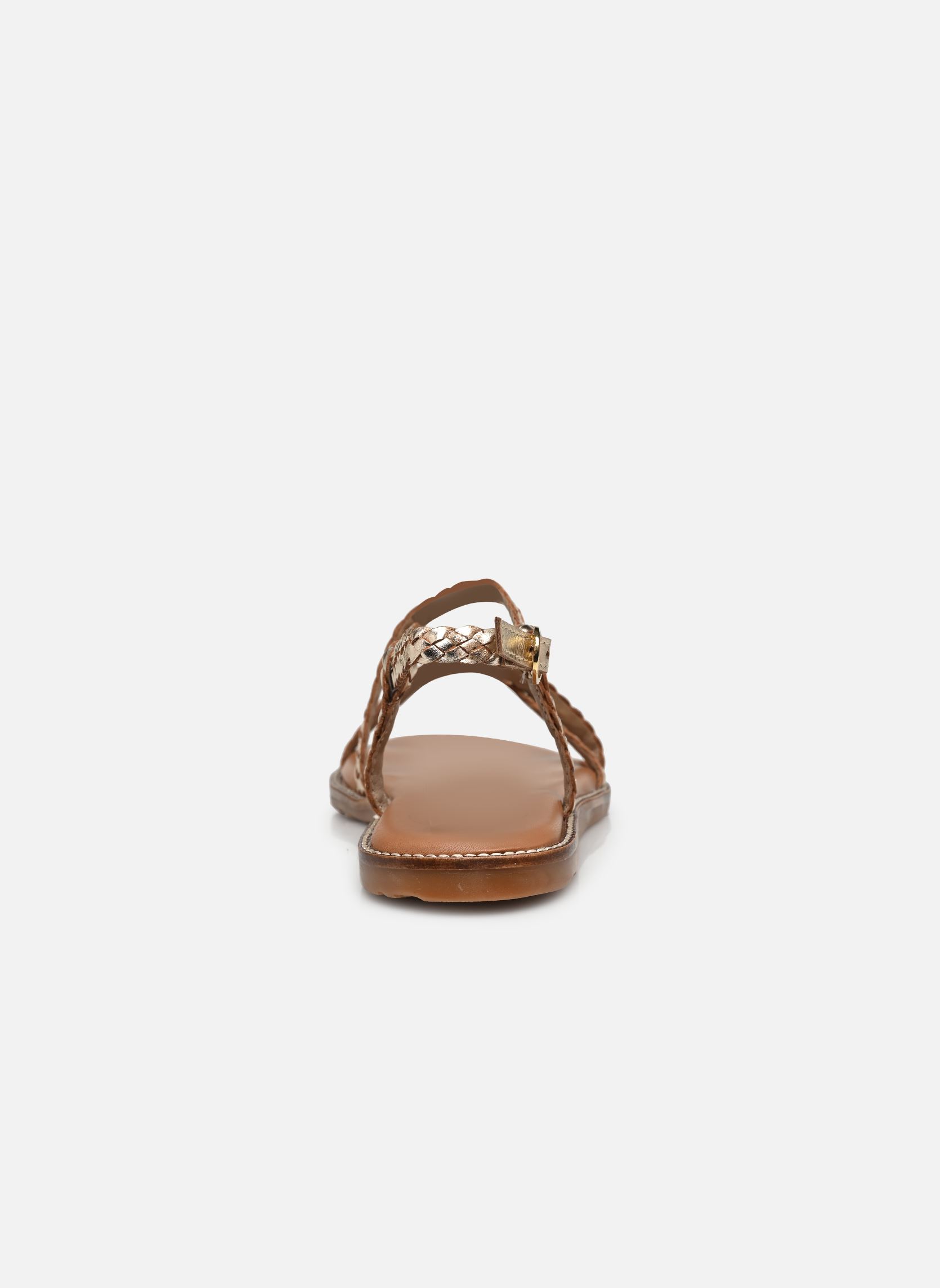 Sandali piatti Sh 1317 donna oro e bronzo L'Atelier Tropézien Sandali piatti Sh 1317 donna oro e bronzo A GOLD