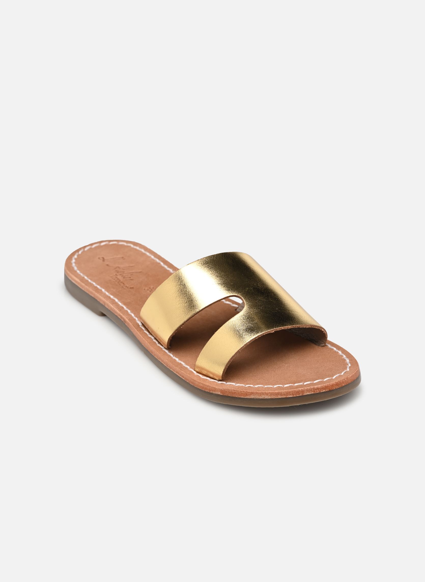 Mules Sh 1306 femme or et bronze L'Atelier Tropézien Mules Sh 1306 femme or et bronze GOLD