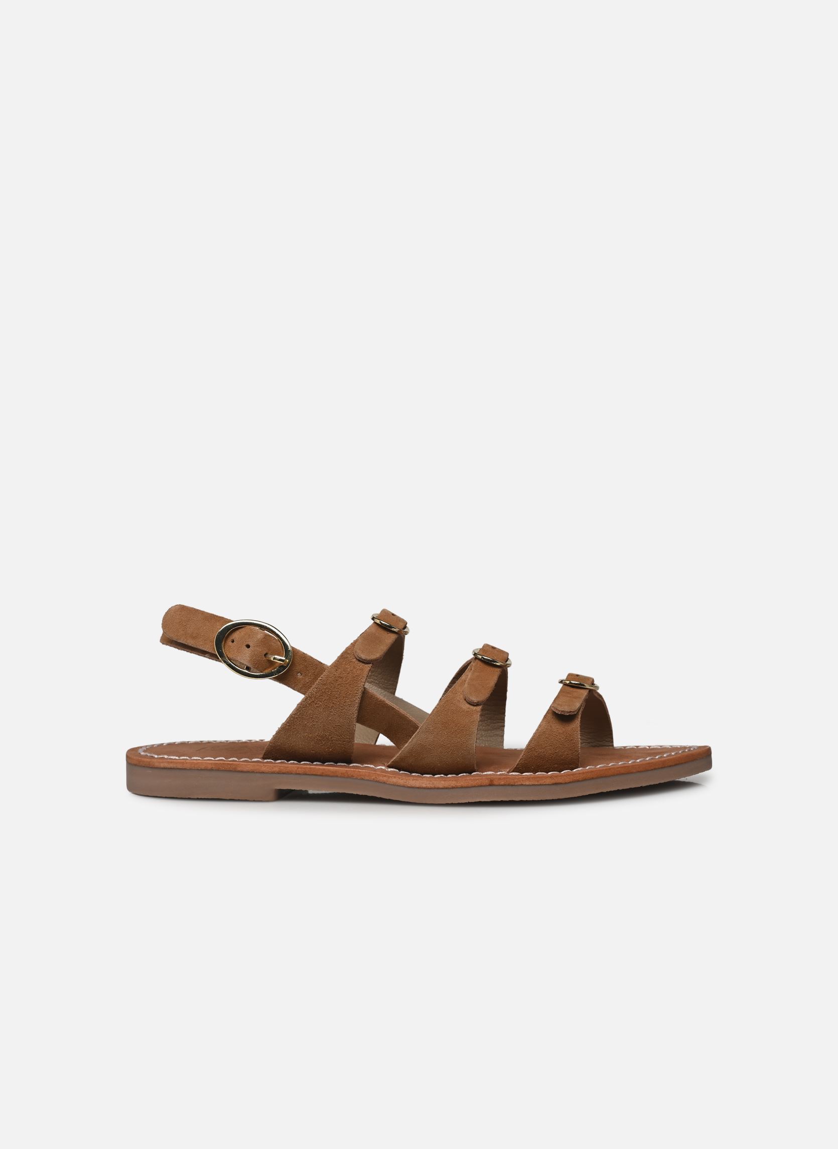 Sandali piatti Sh 1301 donna marrone L'Atelier Tropézien Sandali piatti Sh 1301 donna marrone TAN