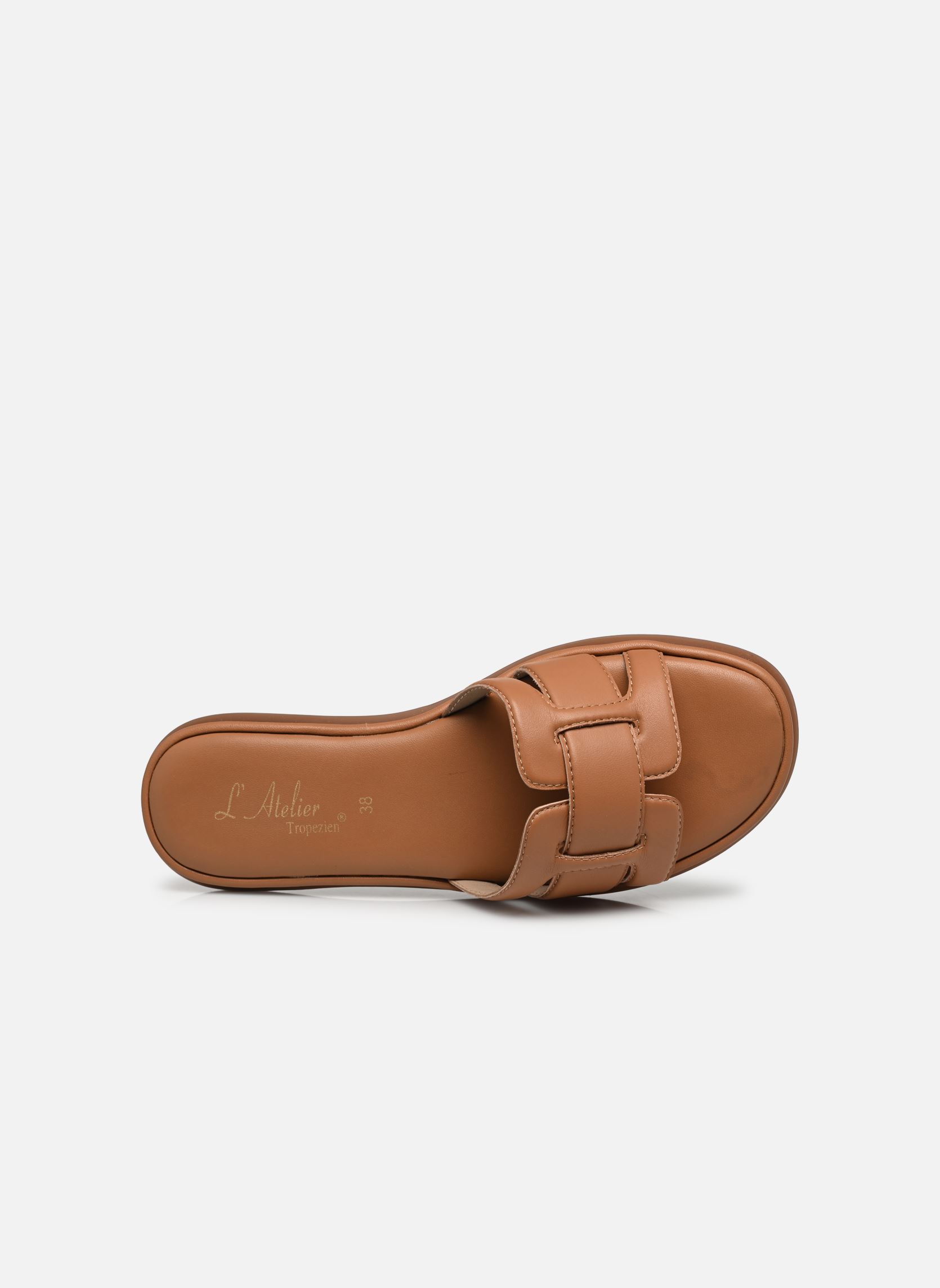 Pantoletten und Clogs Sh 1307 damen braun L'Atelier Tropézien Pantoletten und Clogs Sh 1307 damen braun B Tan