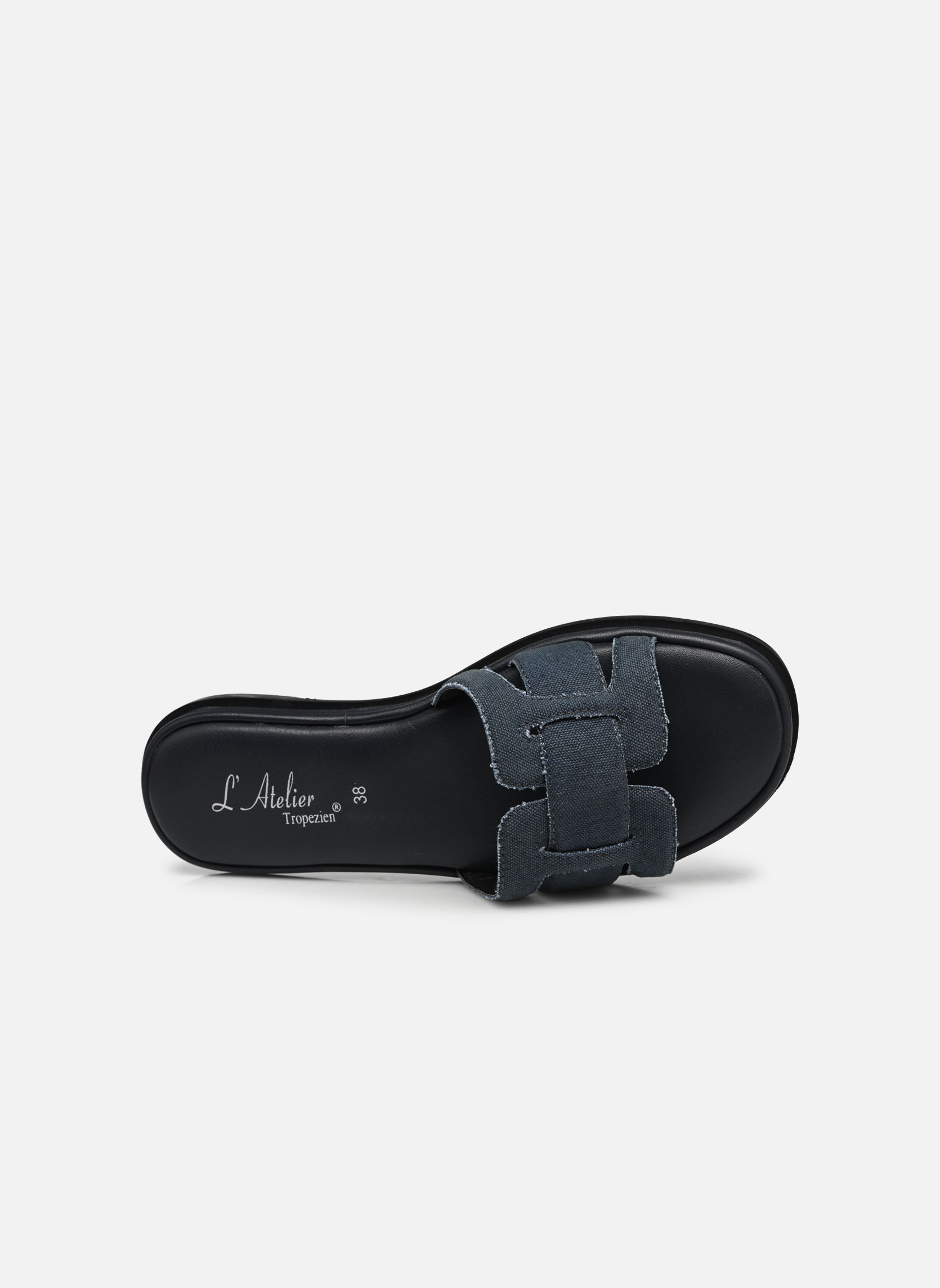 Zuecos y mules Sh 1307 mujer azul L'Atelier Tropézien Zuecos y mules Sh 1307 mujer azul B JEAN