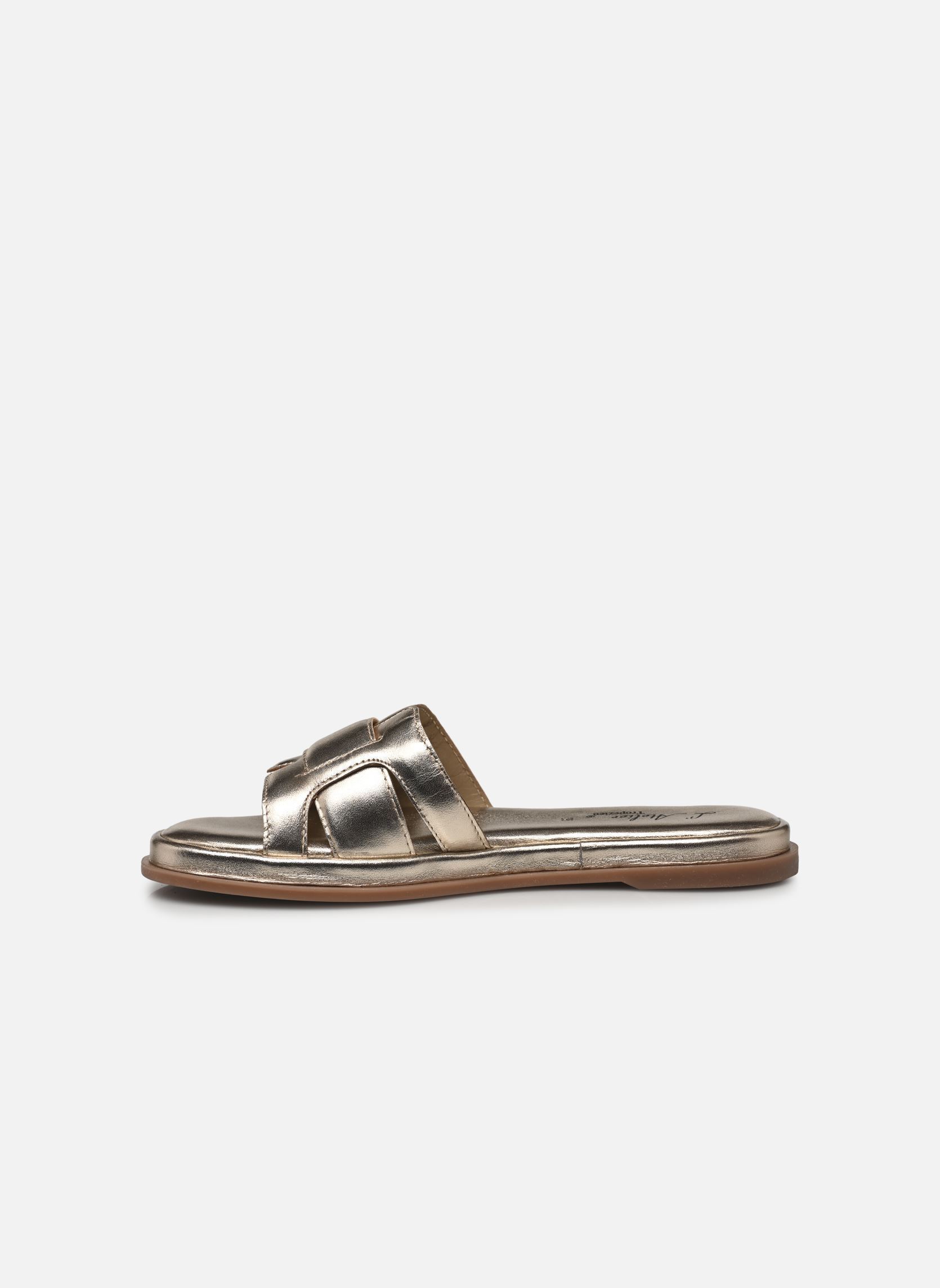 Mules et sabots Sh 1307 femme or et bronze L'Atelier Tropézien Mules et sabots Sh 1307 femme or et bronze GOLD