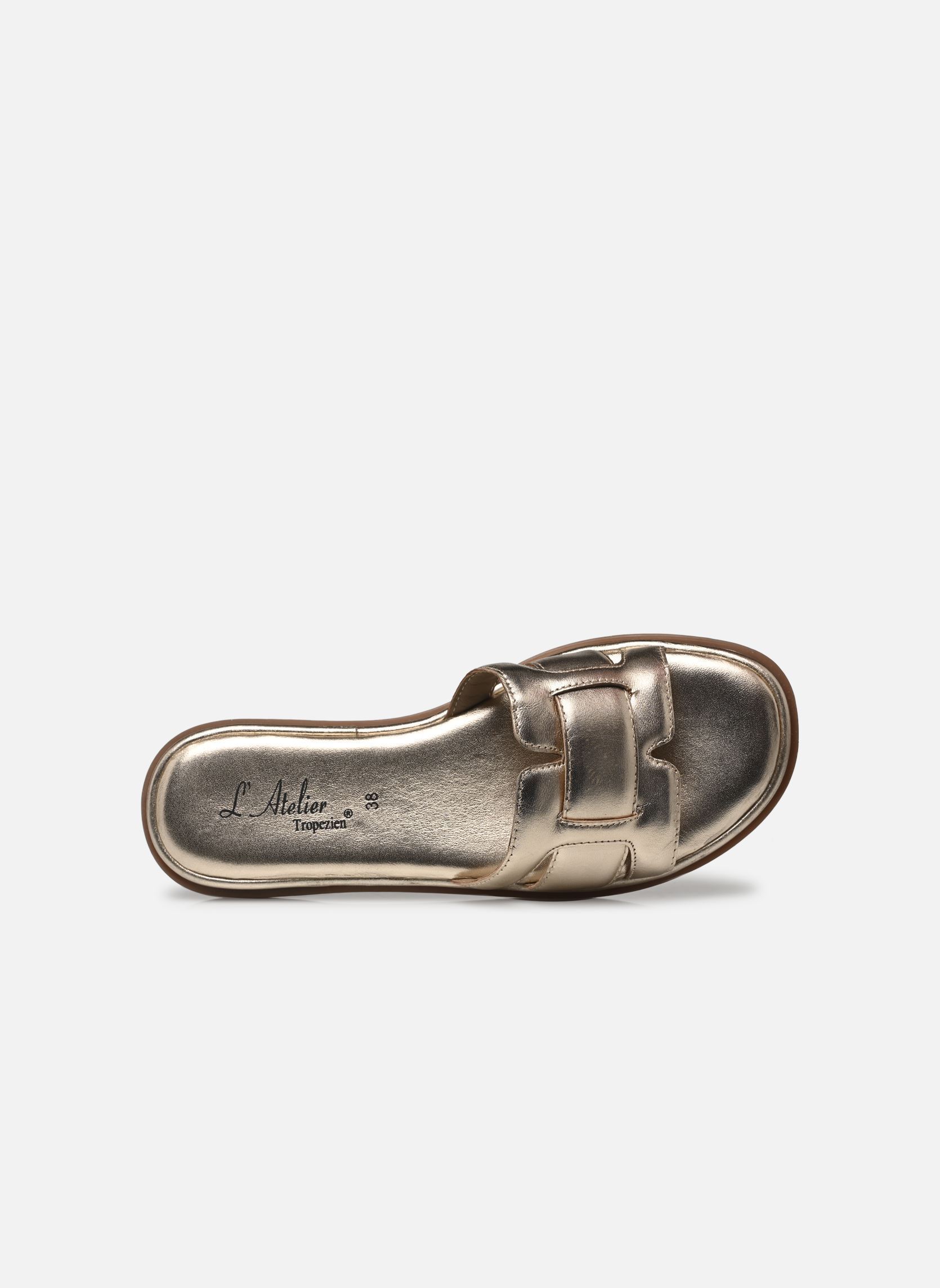 Mules et sabots Sh 1307 femme or et bronze L'Atelier Tropézien Mules et sabots Sh 1307 femme or et bronze GOLD