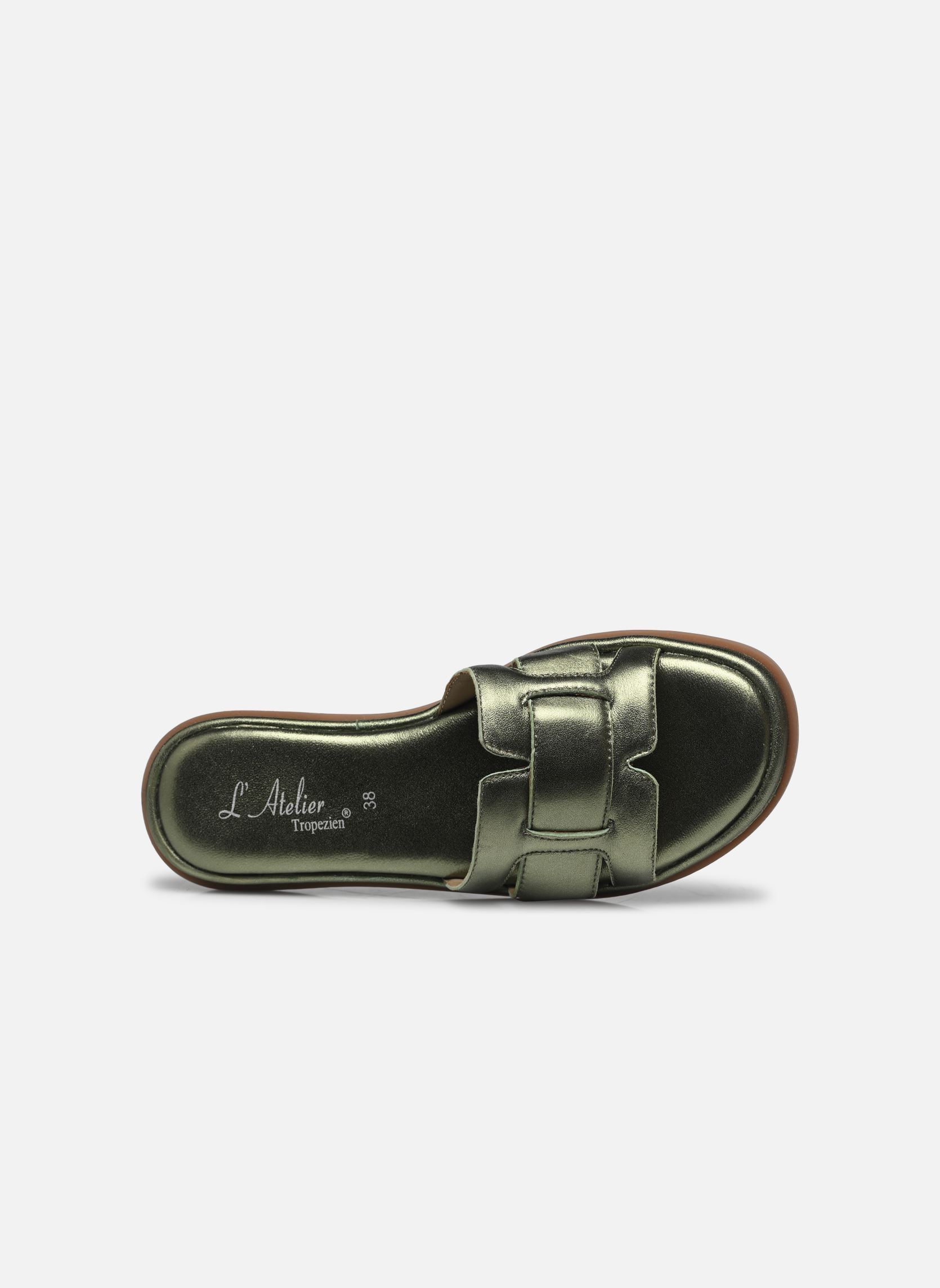 Pantoletten und Clogs Sh 1307 damen grün L'Atelier Tropézien Pantoletten und Clogs Sh 1307 damen grün GREEN