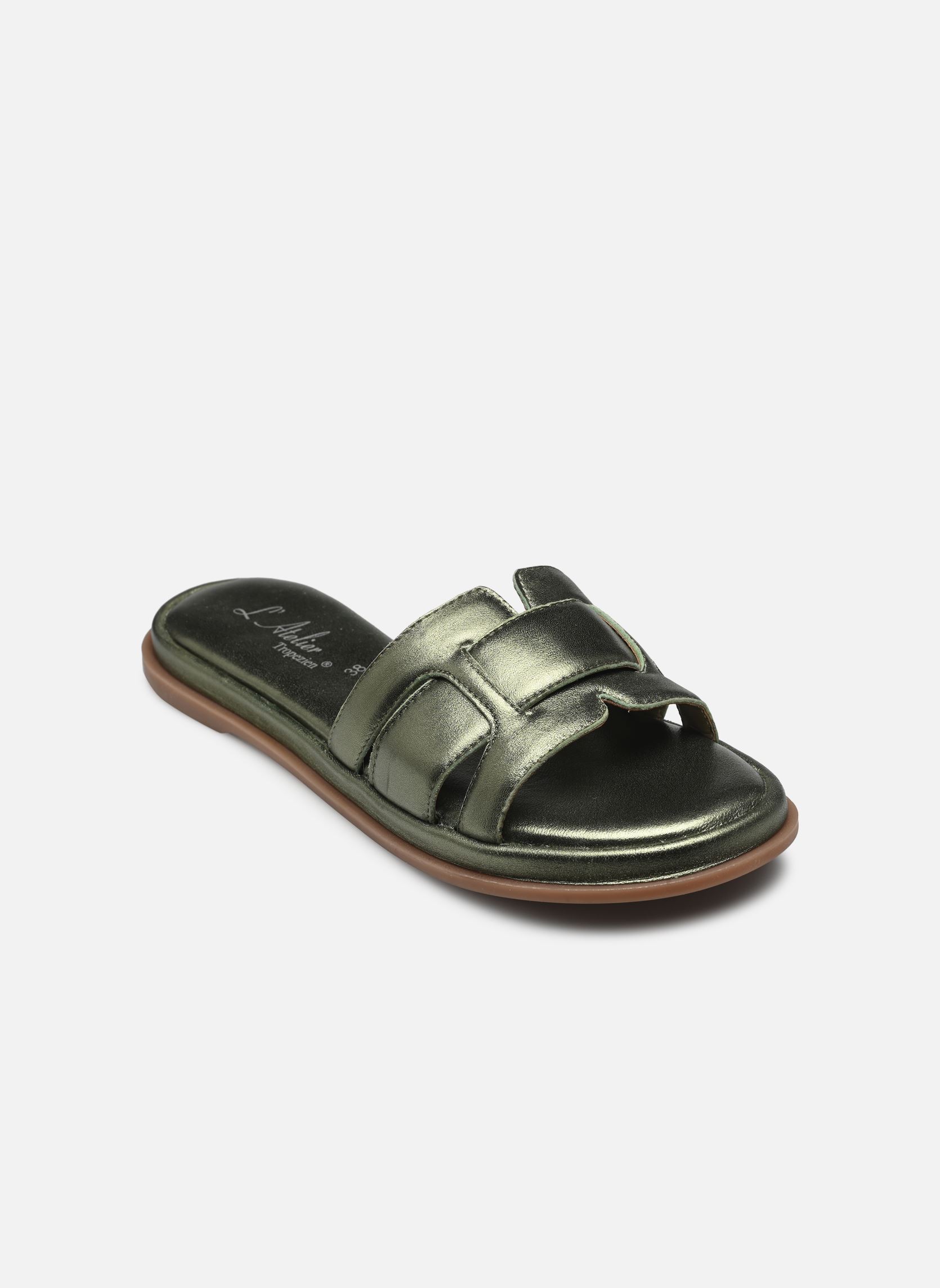 Pantoletten und Clogs Sh 1307 damen grün L'Atelier Tropézien Pantoletten und Clogs Sh 1307 damen grün GREEN
