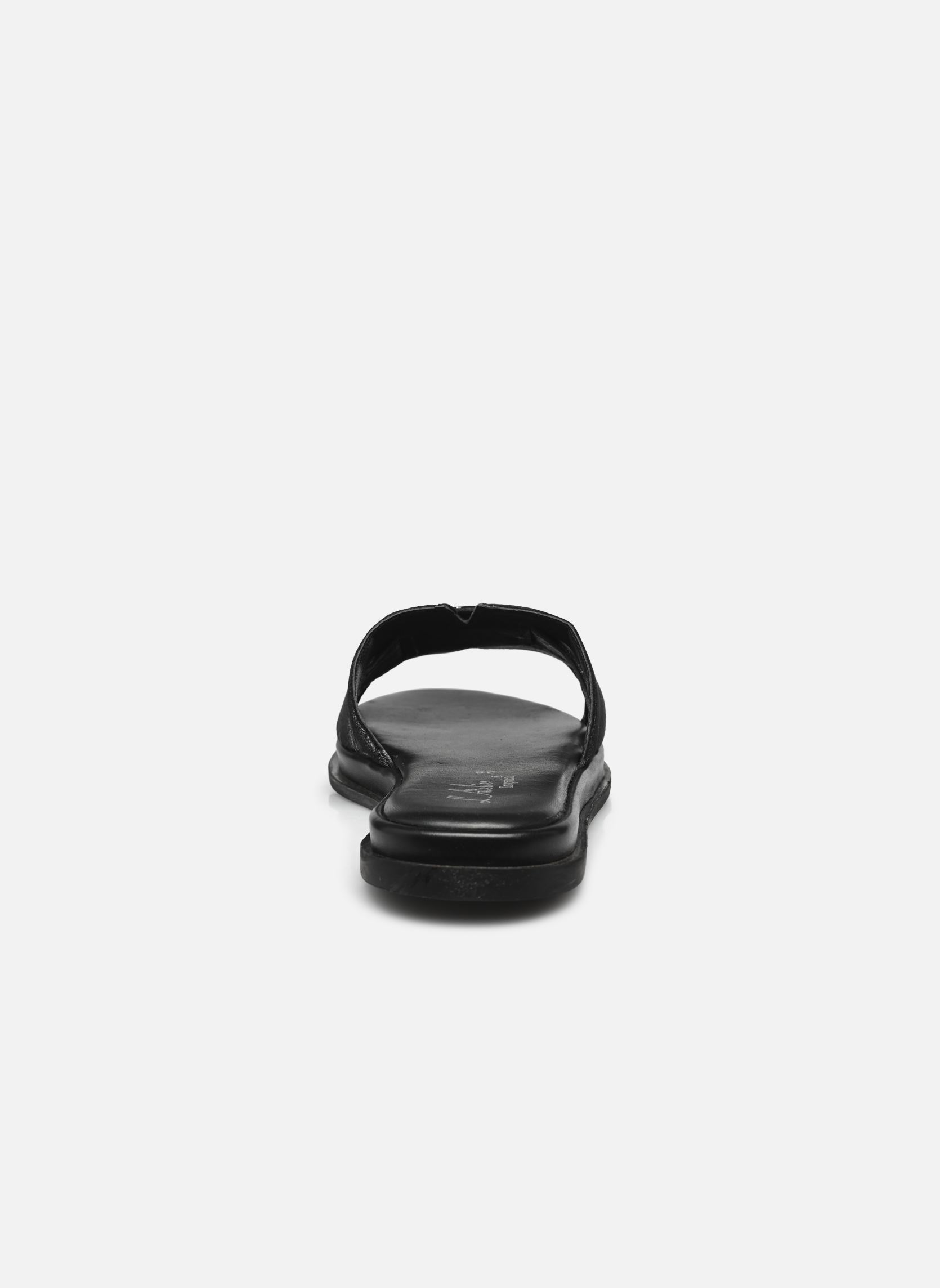 Mules et sabots Sh 1307 femme argent L'Atelier Tropézien Mules et sabots Sh 1307 femme argent BLACK SHIMMER