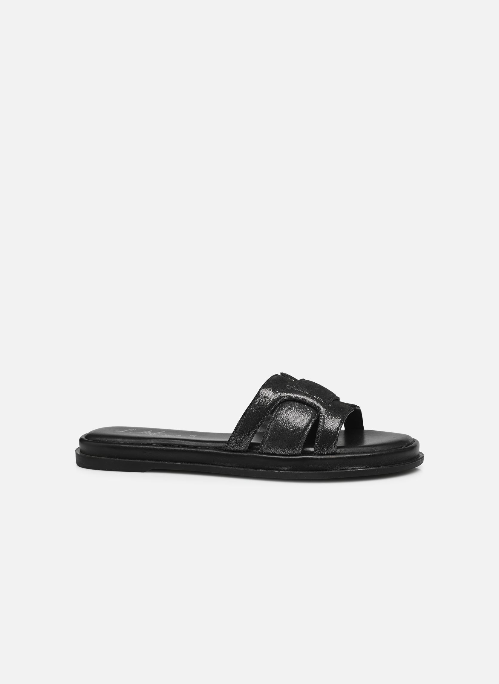 Mules et sabots Sh 1307 femme argent L'Atelier Tropézien Mules et sabots Sh 1307 femme argent BLACK SHIMMER