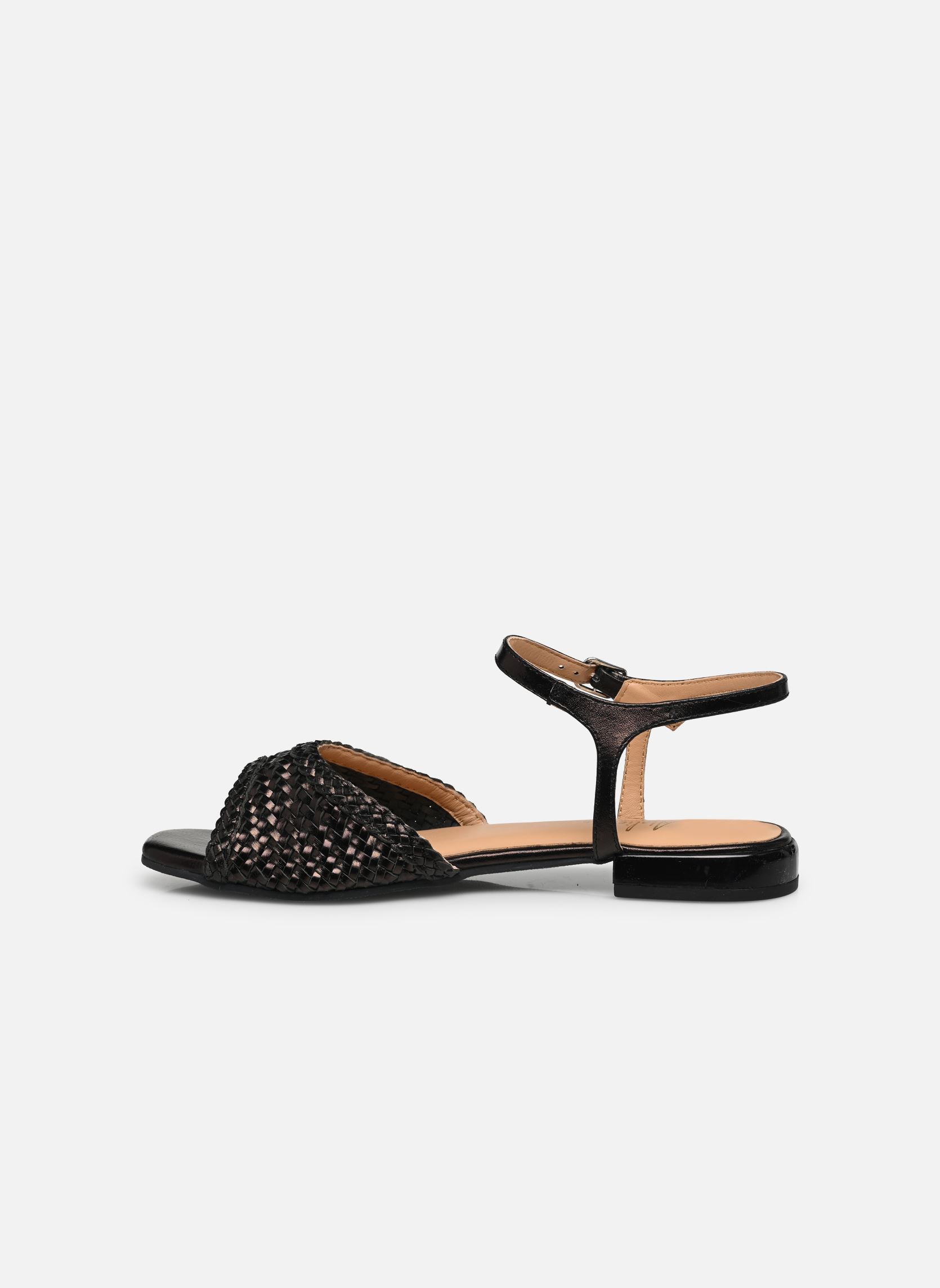 Sandales Chr 1502 femme noir L'Atelier Tropézien Sandales Chr 1502 femme noir BLACK
