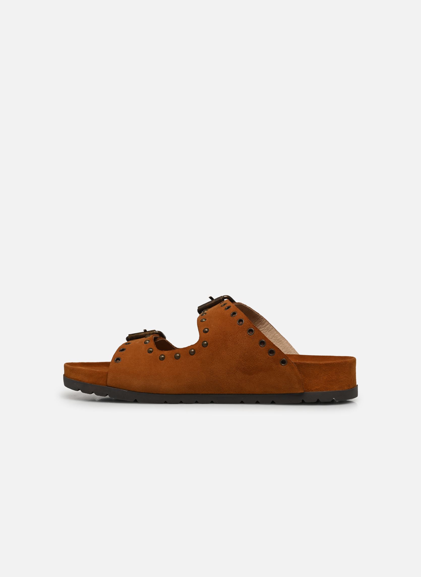 Zuecos y mules Sb 1414 mujer marrón L'Atelier Tropézien Zuecos y mules Sb 1414 mujer marrón TAN