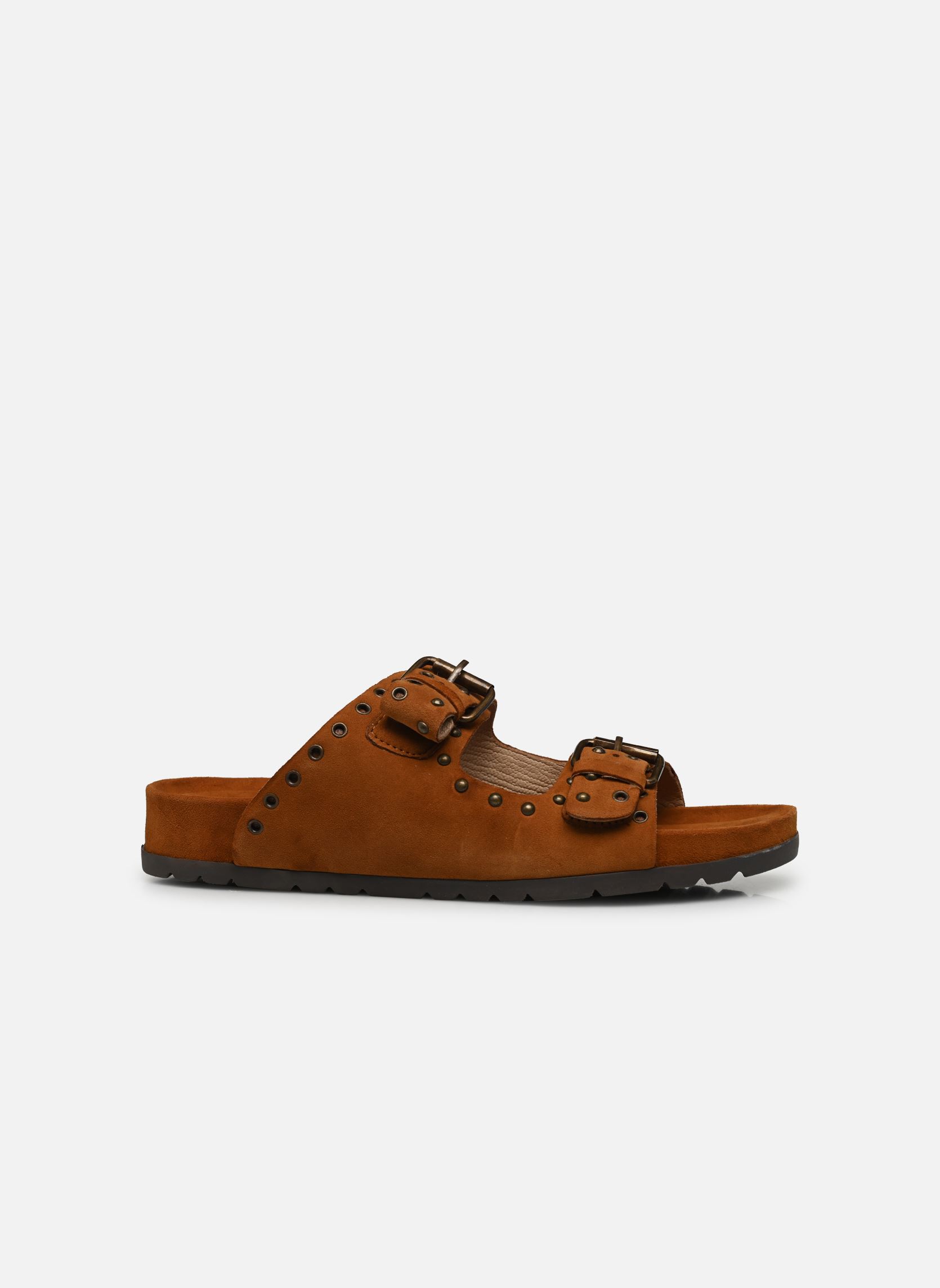 Zuecos y mules Sb 1414 mujer marrón L'Atelier Tropézien Zuecos y mules Sb 1414 mujer marrón TAN
