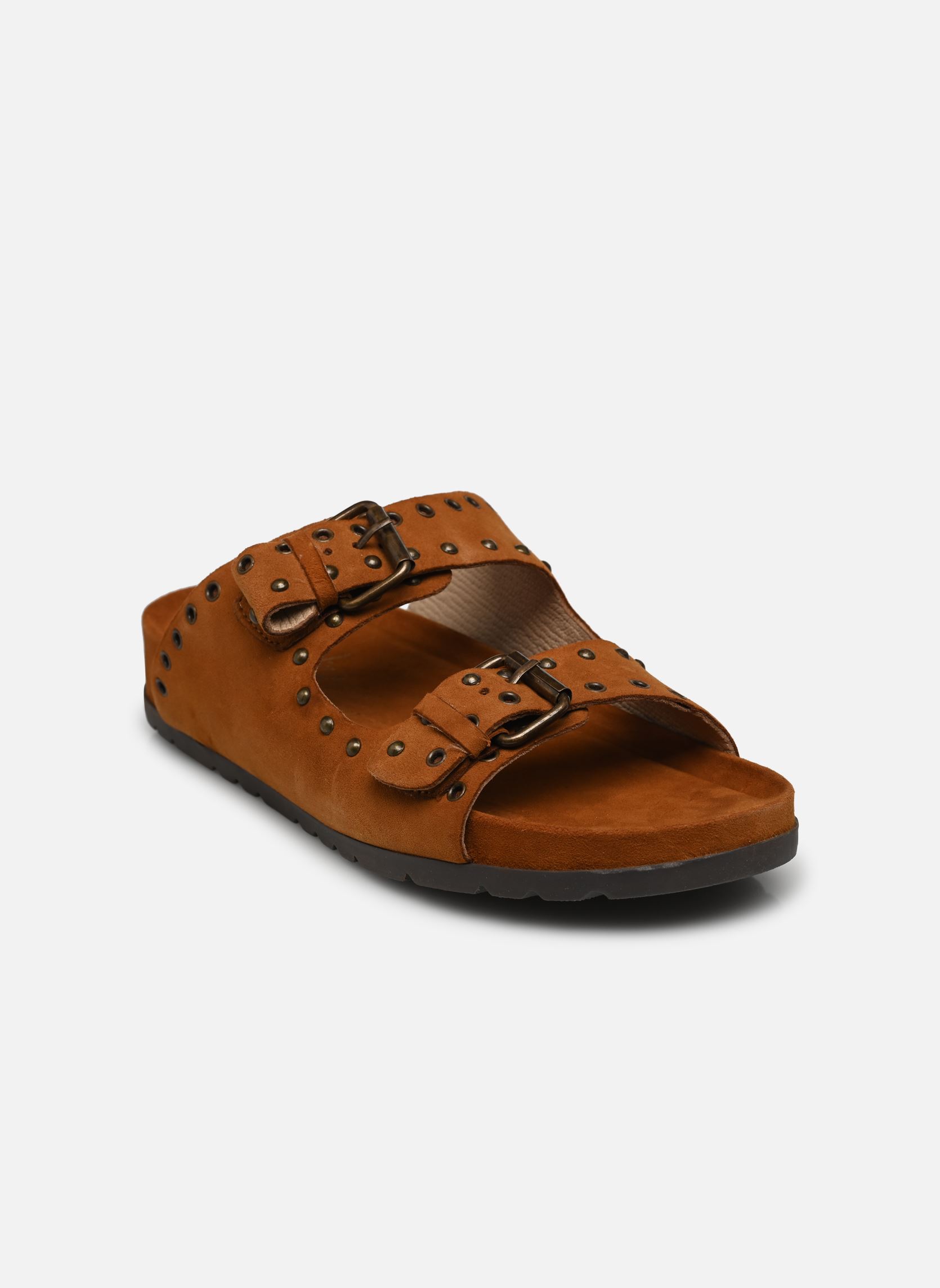 Zuecos y mules Sb 1414 mujer marrón L'Atelier Tropézien Zuecos y mules Sb 1414 mujer marrón TAN