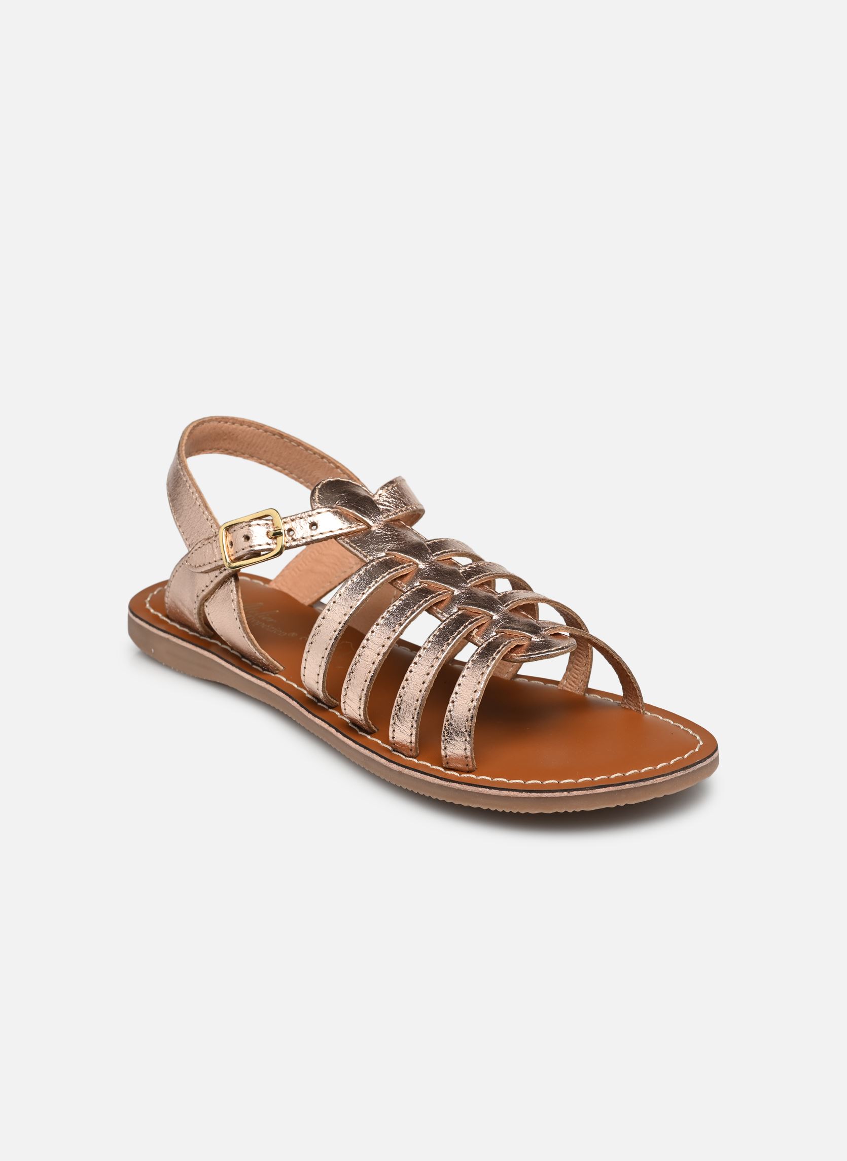 Sandales Il 44 fille or et bronze L'Atelier Tropézien Sandales Il 44 fille or et bronze Gold