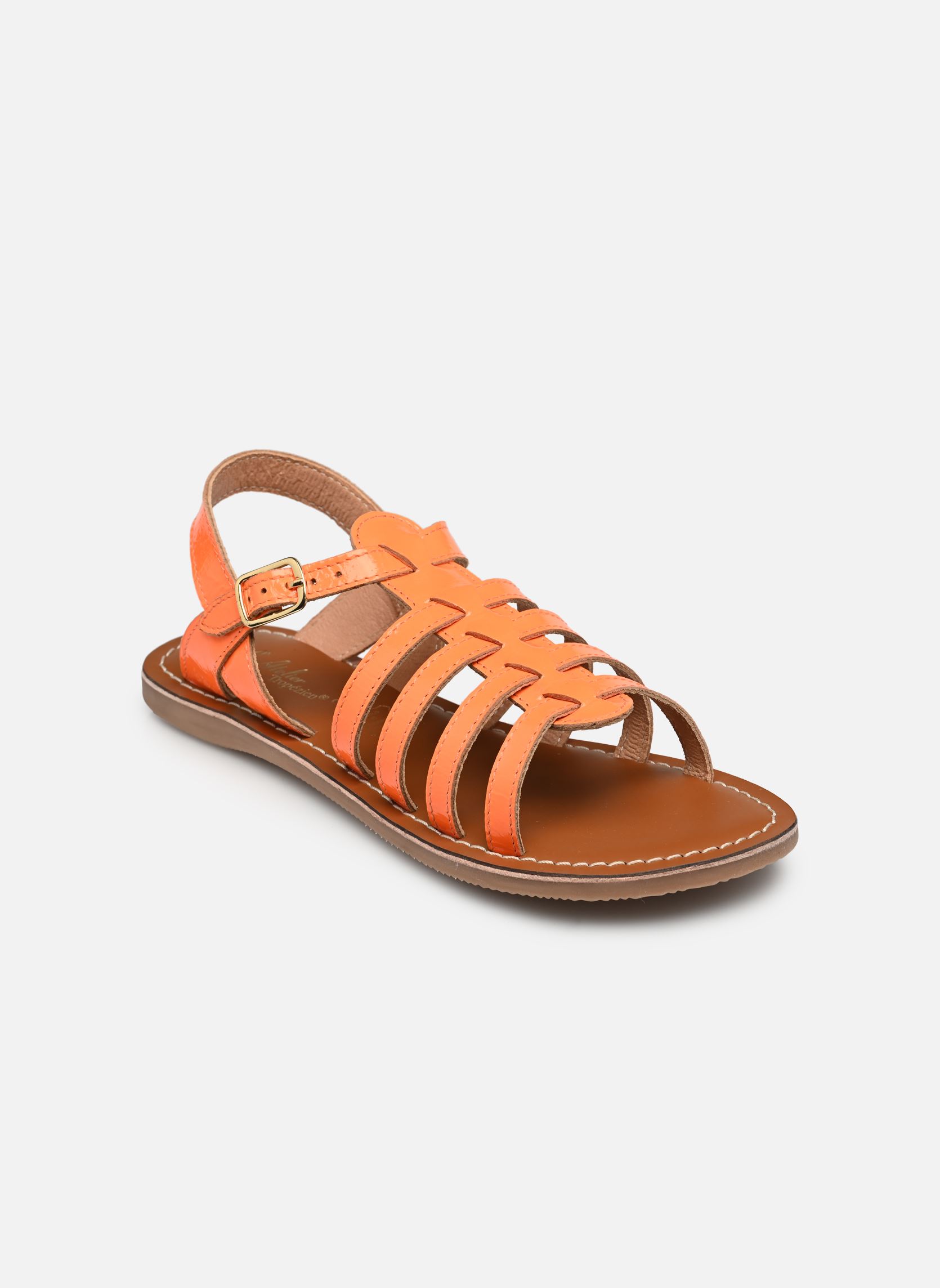 Sandalen Il 44 mädchen orange L'Atelier Tropézien Sandalen Il 44 mädchen orange ORANGE