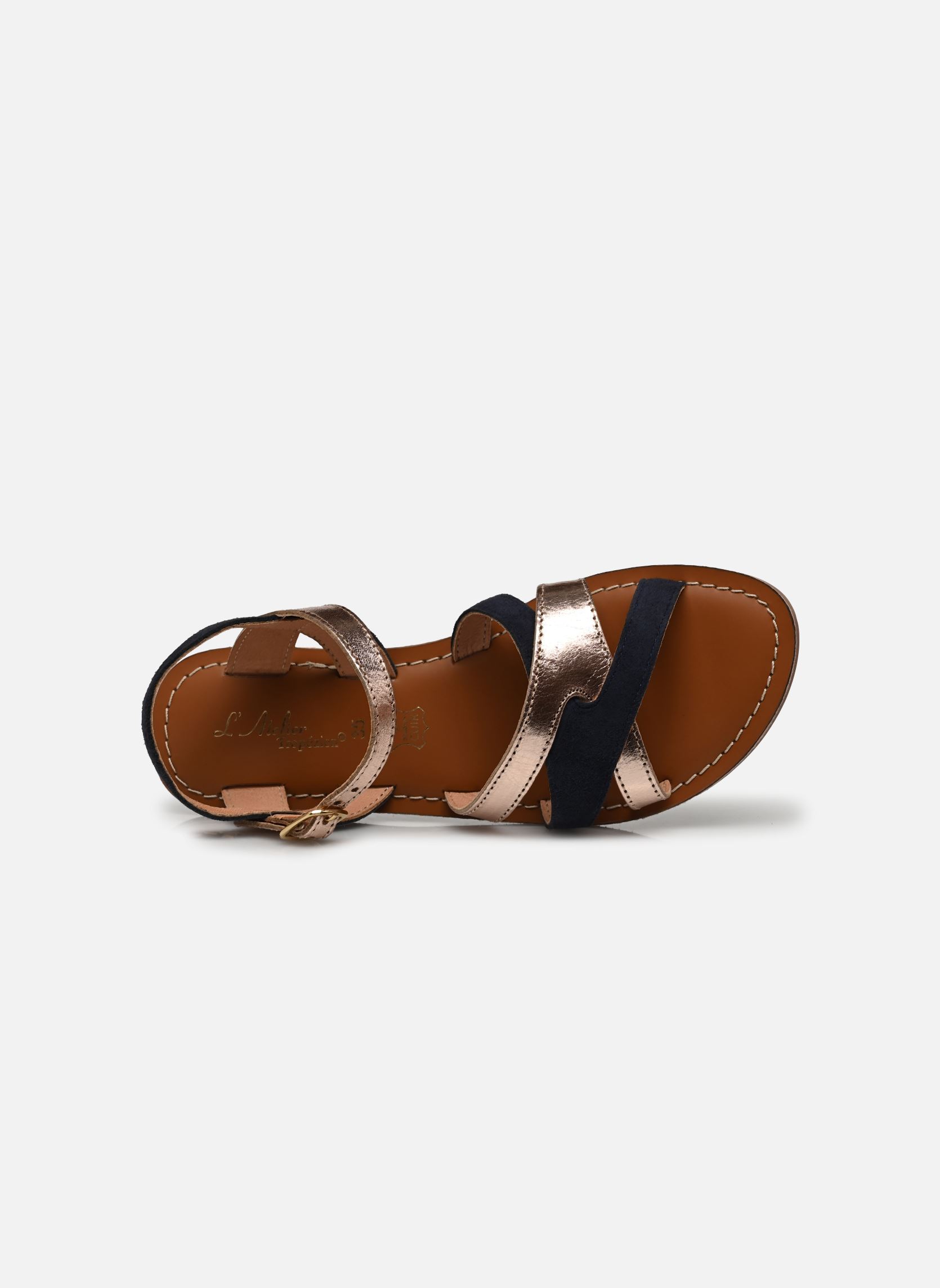 Sandales Il 50 fille bleu L'Atelier Tropézien Sandales Il 50 fille bleu NAVY