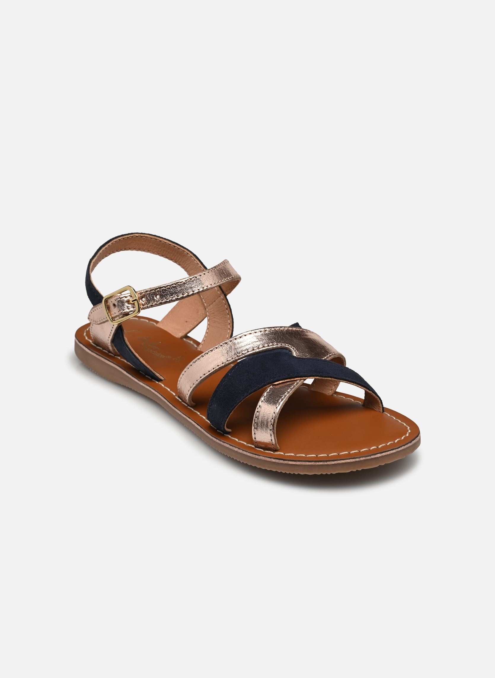 Sandales Il 50 fille bleu L'Atelier Tropézien Sandales Il 50 fille bleu NAVY