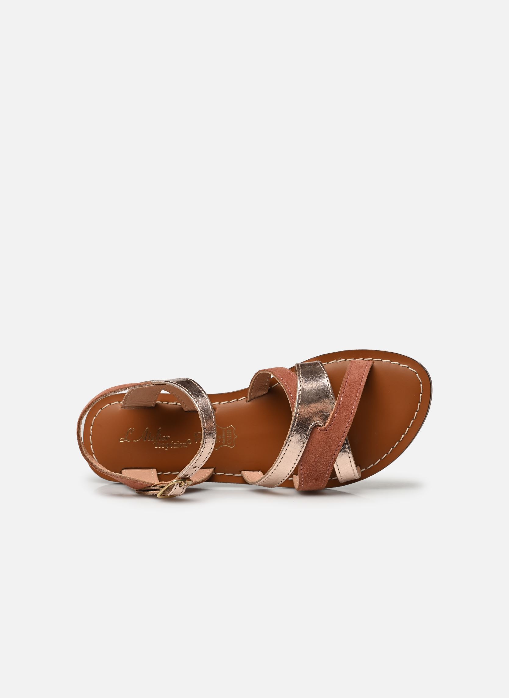Sandali Il 50 bambina oro e bronzo L'Atelier Tropézien Sandali Il 50 bambina oro e bronzo PINK
